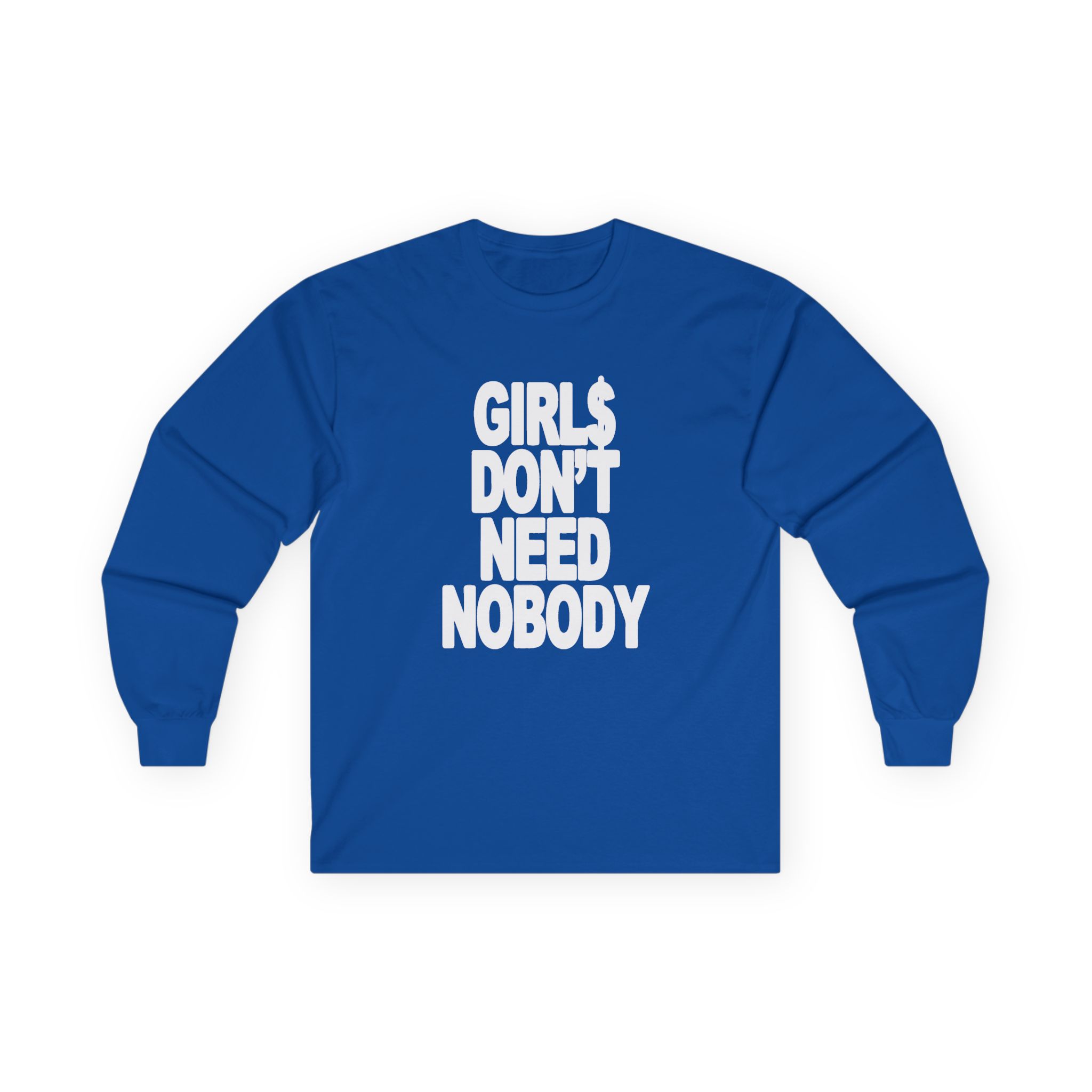 Dom Dolla Don't Need Nobody Unisex Ultra Cotton Long Sleeve Tee - Image 11