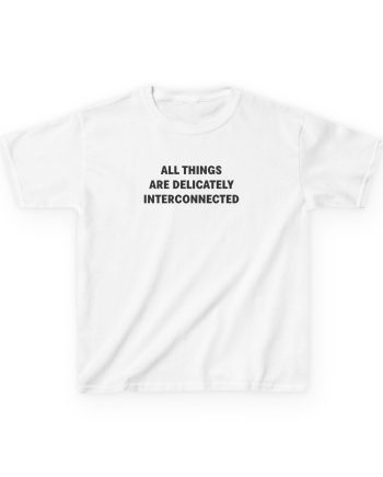 Jenny Holzer All Things Are Delicately Interconnected Kids Heavy Cotton™ Tee