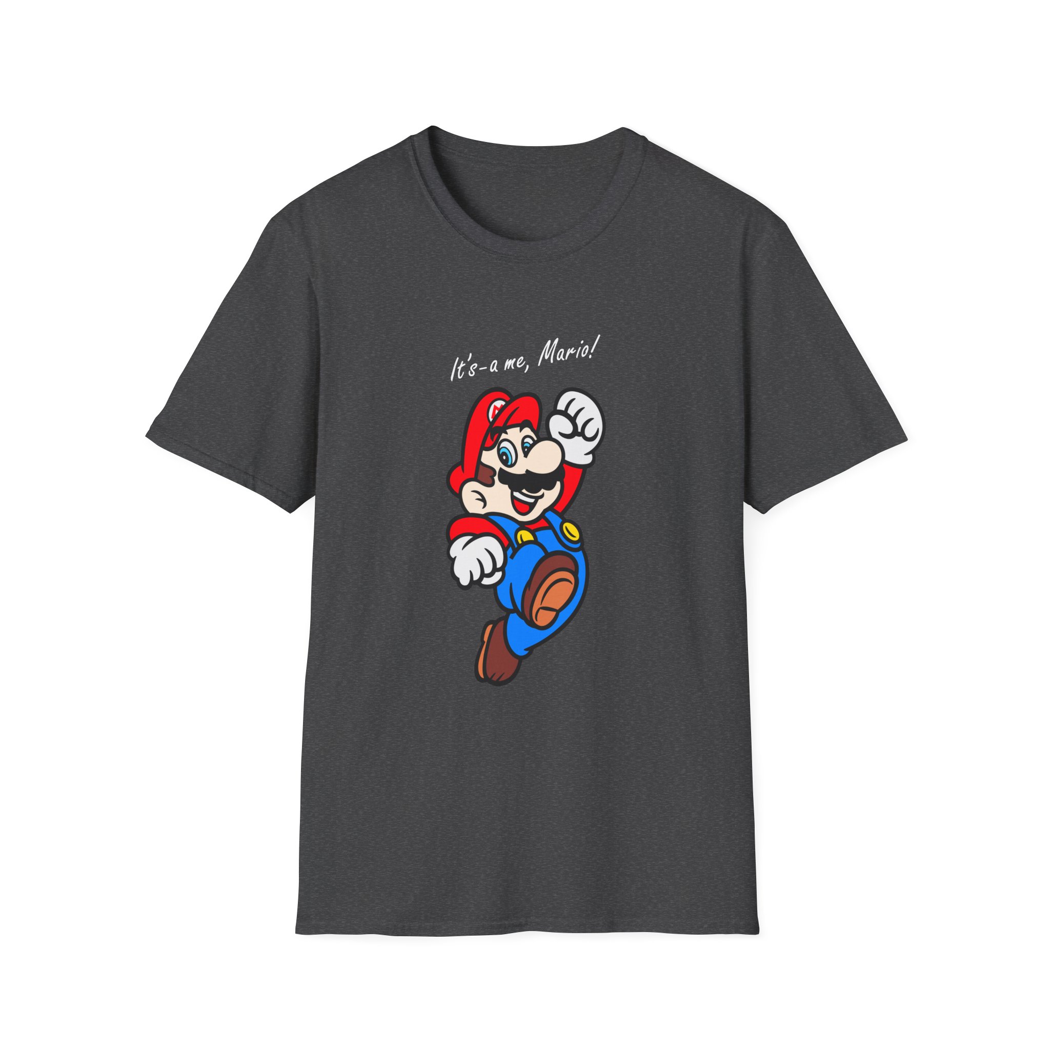 NTD It's-a Me, Mario Unisex Softstyle T-Shirt - Image 7