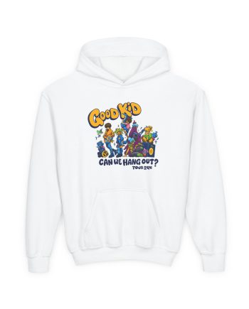 Good Kid Can We Hang Out Youth Heavy Blend Hooded Sweatshirt
