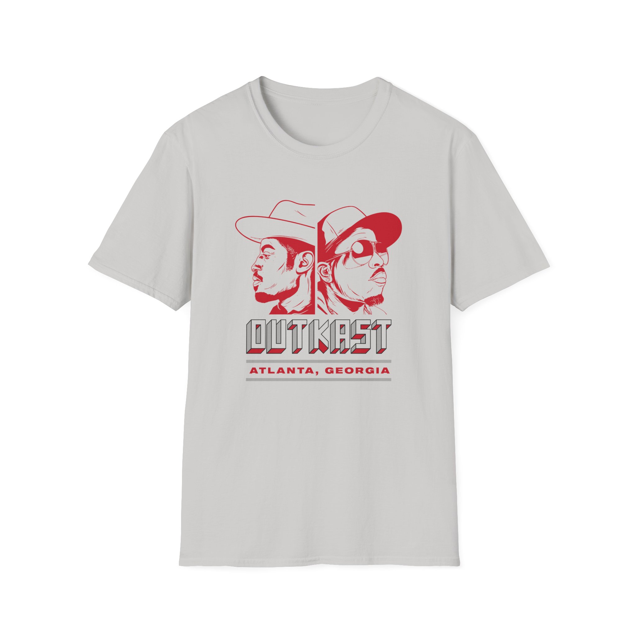 Outkast Outkast Atl Unisex Softstyle T-Shirt - Image 5