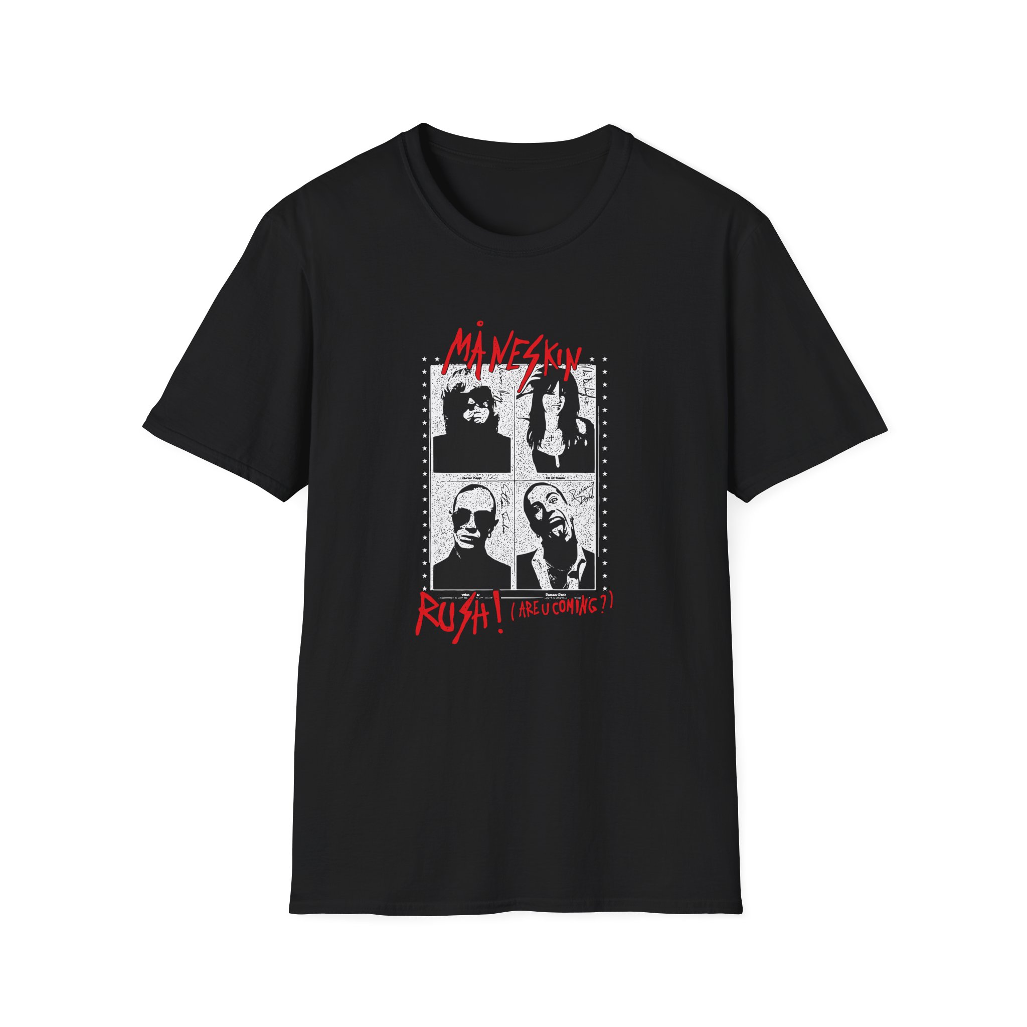 Maneskin RUSH! Unisex Softstyle T-Shirt