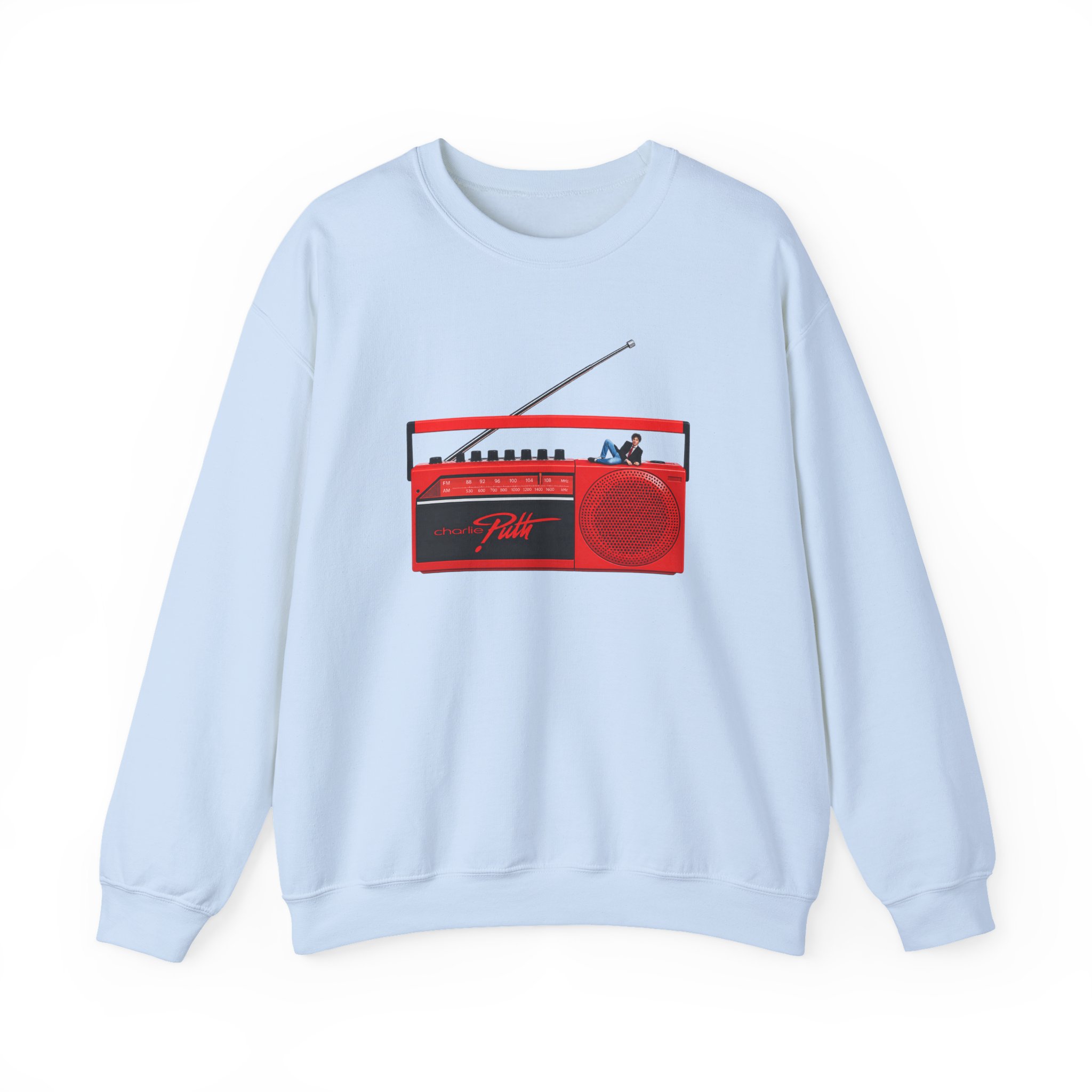 Charlie Puth Whatever's Clever! - Radio Unisex Heavy Blend™ Crewneck Sweatshirt - Image 9