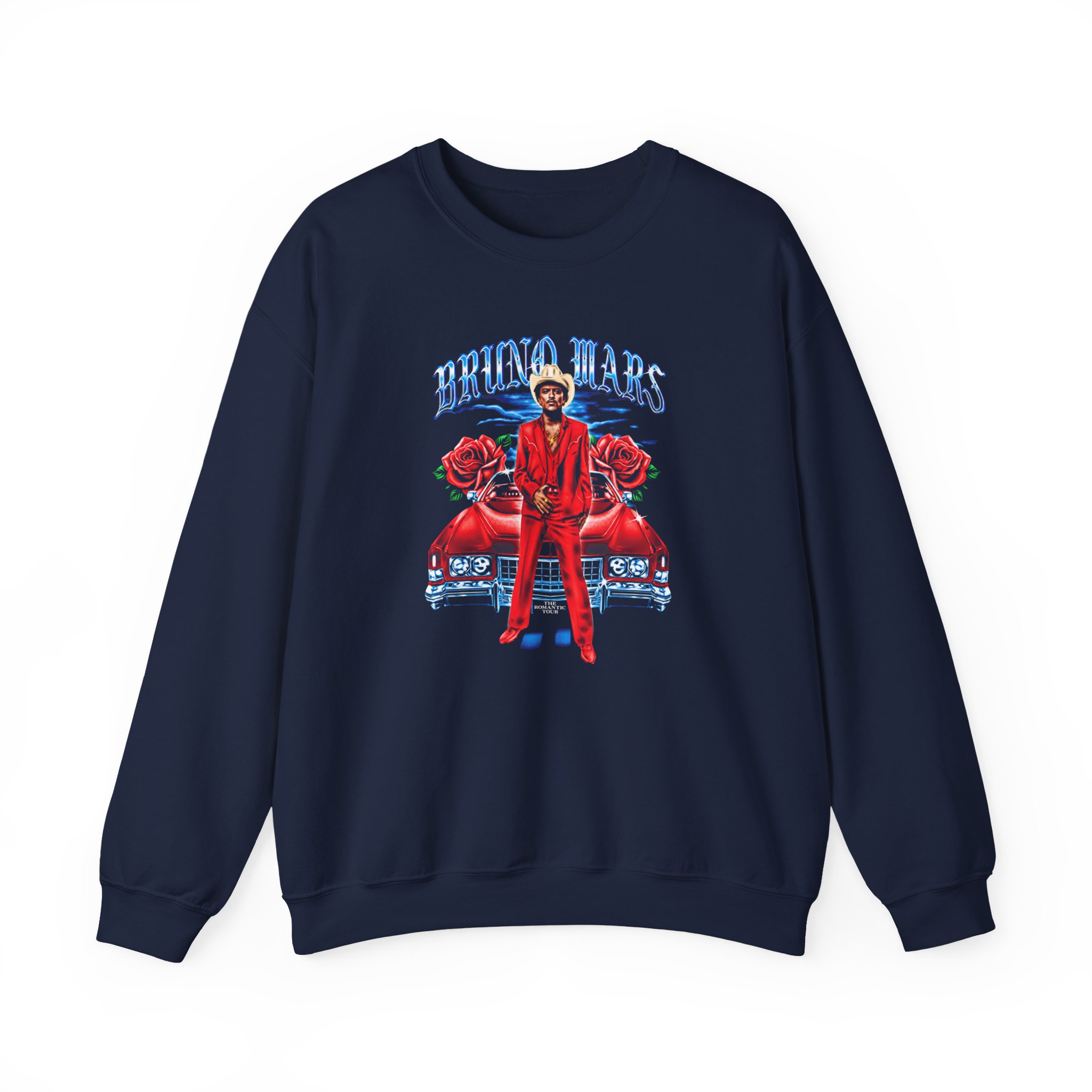 Bruno Mars Tampa the Romantic Unisex Heavy Blend™ Crewneck Sweatshirt - Image 9
