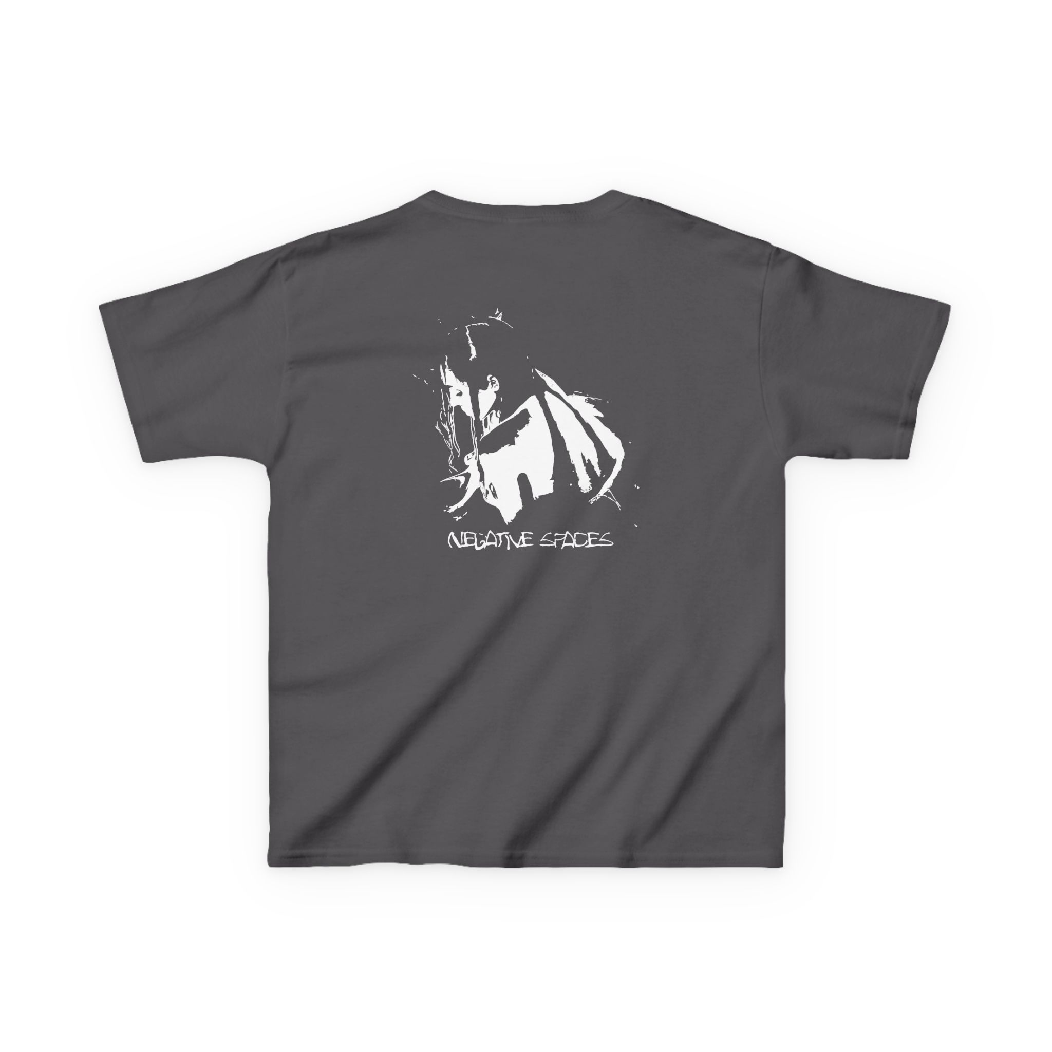 Kids Poppy Negative Spaces Heavy Cotton™ Tee - Image 6