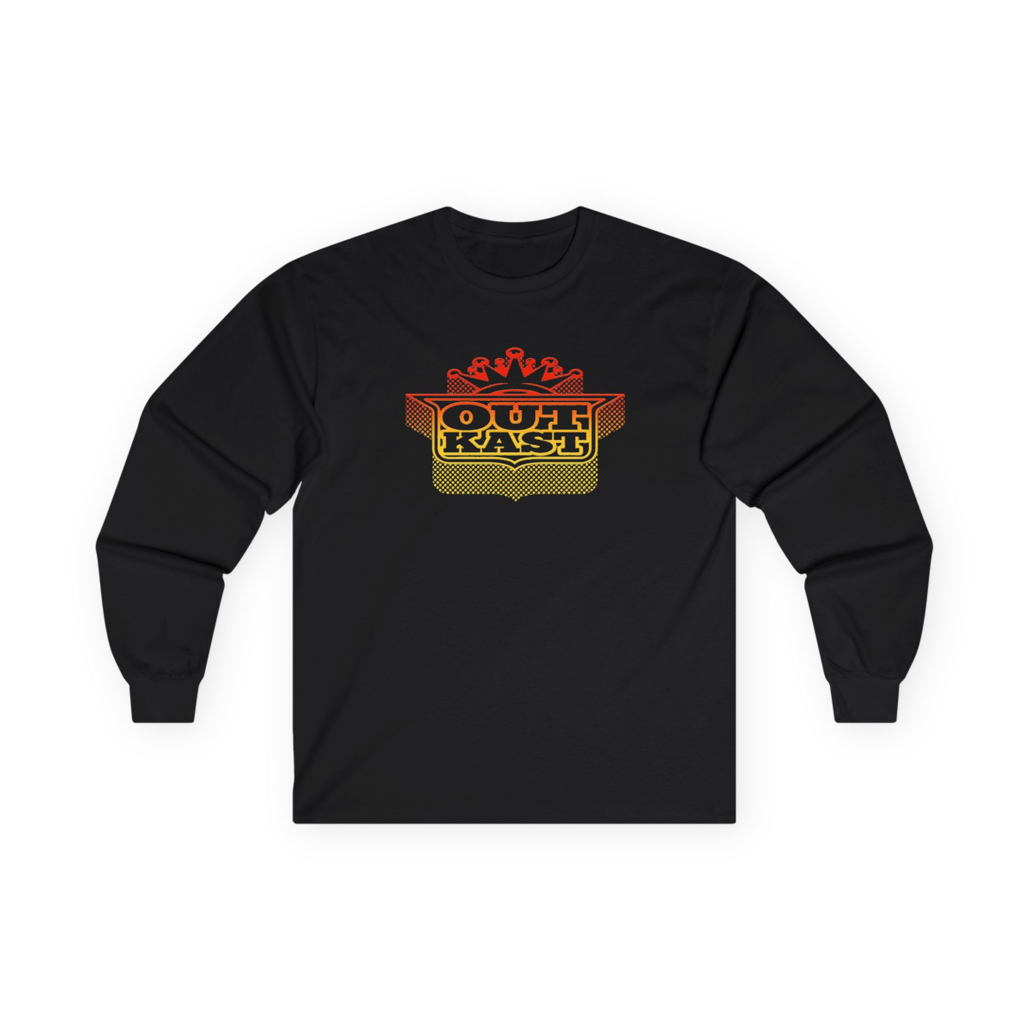 Outkast Gold Dot Logo Unisex Ultra Cotton Long Sleeve Tee