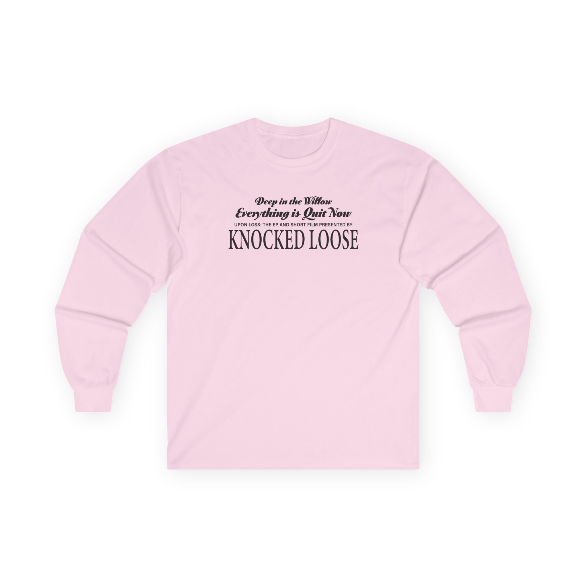 Knocked Loose Quiet Now Unisex Ultra Cotton Long Sleeve Tee - Image 9