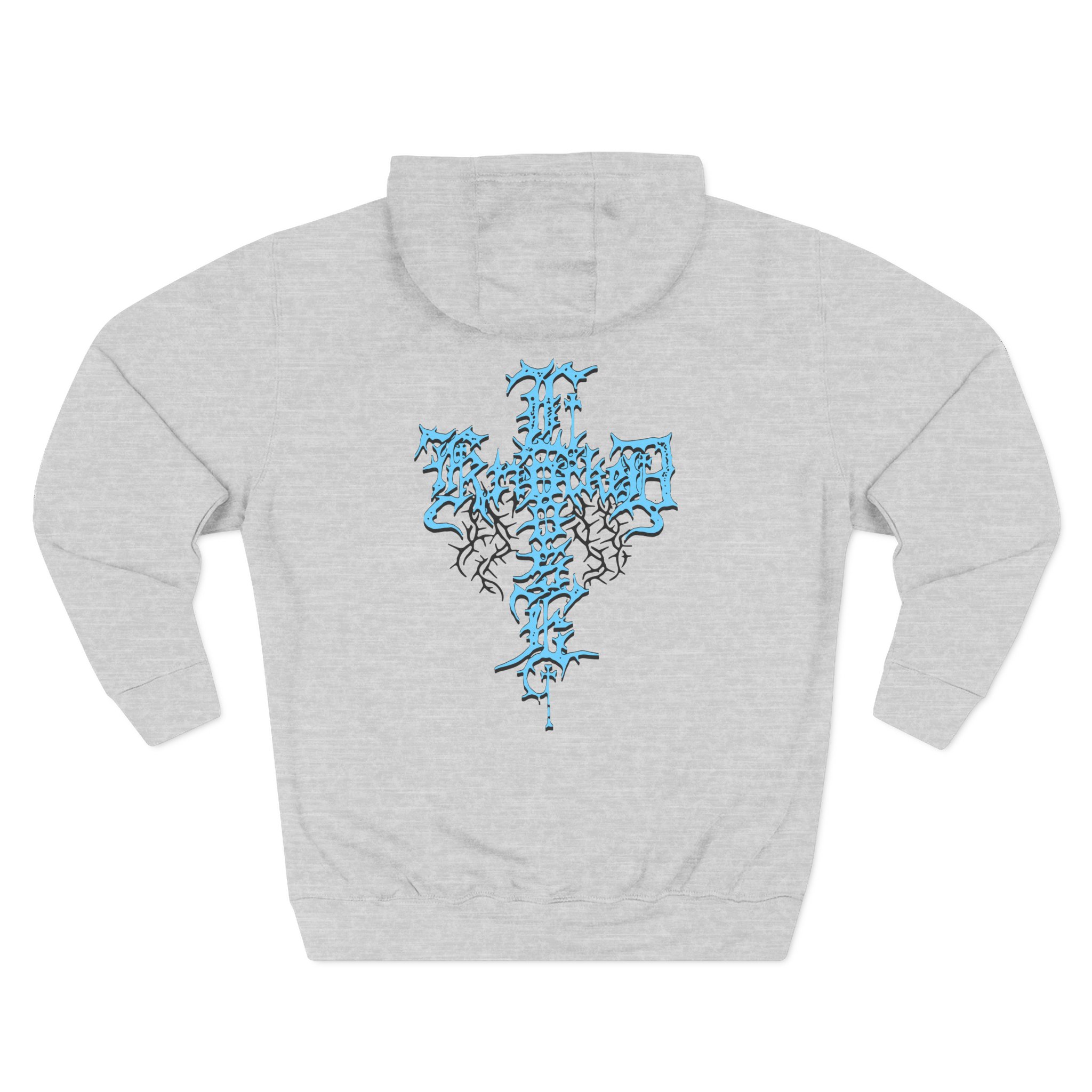 Knocked Loose Otak Three-Panel Fleece Hoodie - Image 4