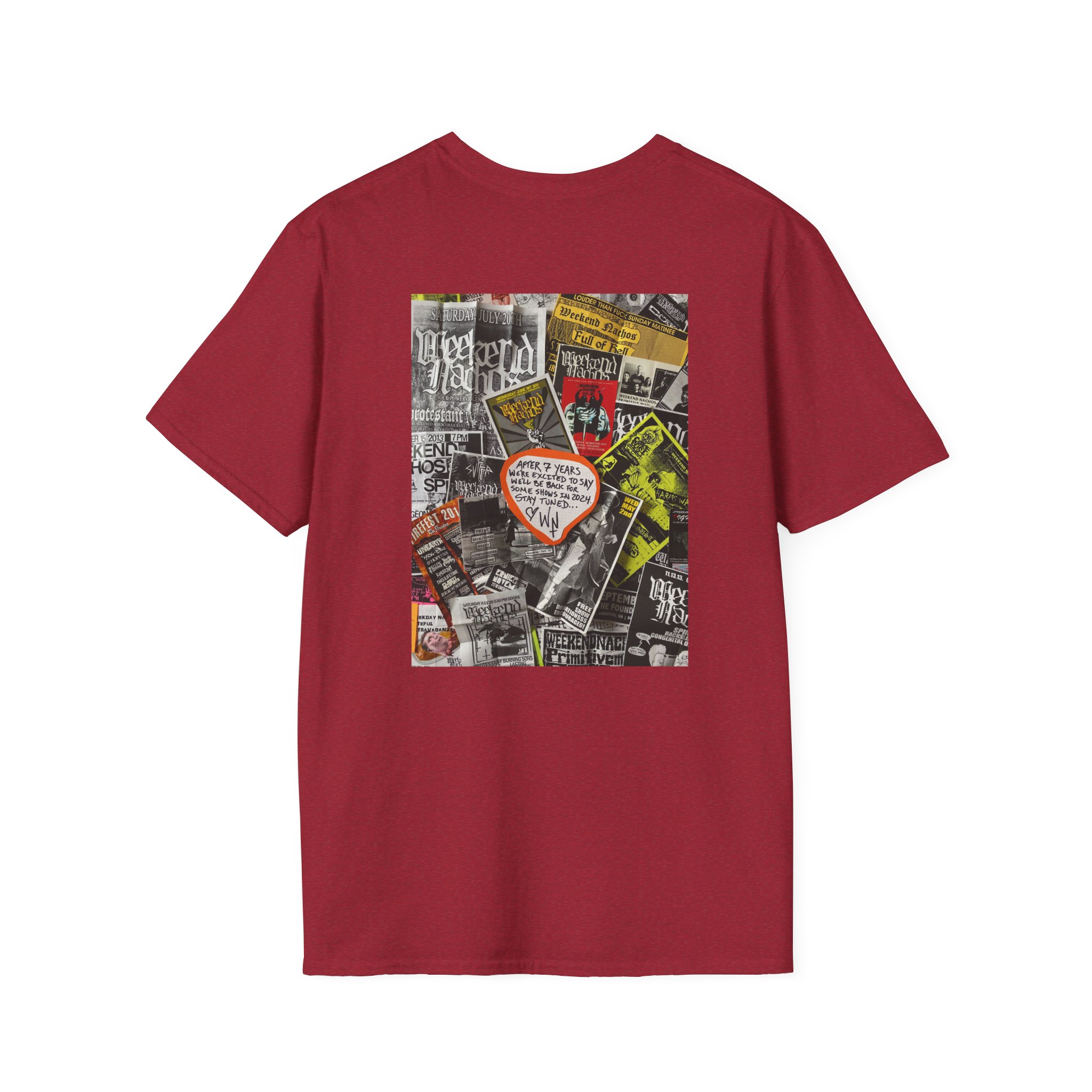 Weekend Nachos Unisex Softstyle T-Shirt - Image 24