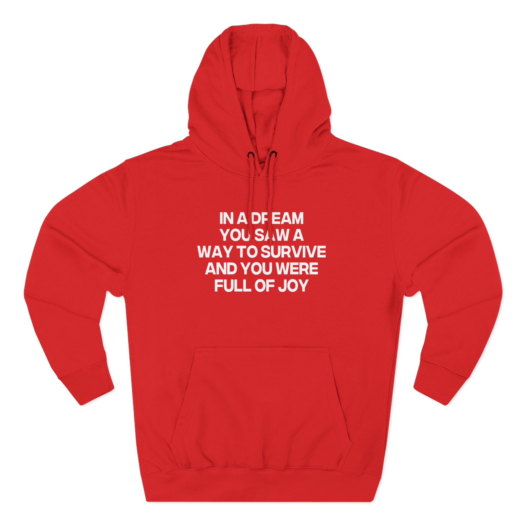Jenny Holzer 1992 Three-Panel Fleece Hoodie - Image 13