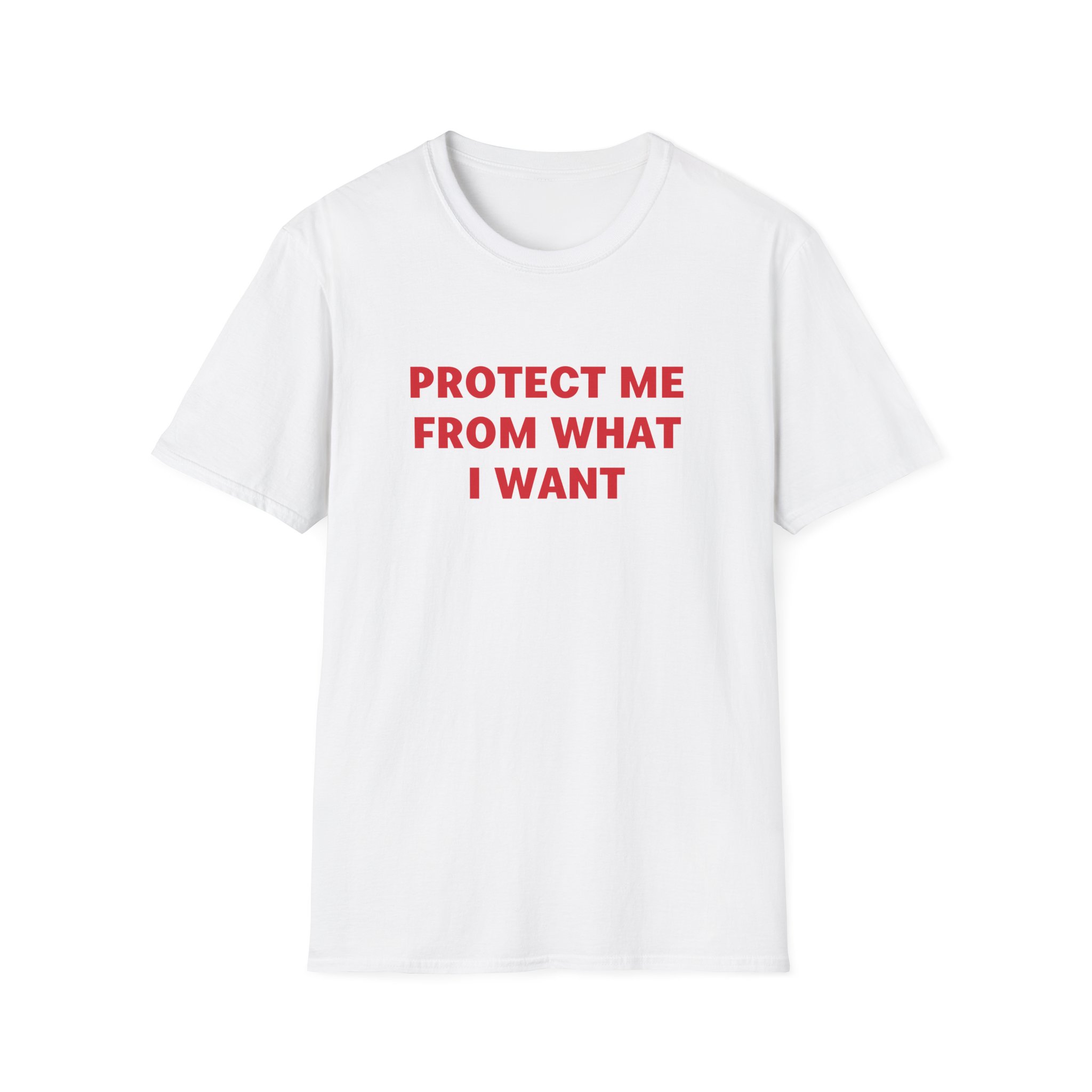 Jenny Holzer Protect Me From What I Want Unisex Softstyle T-Shirt