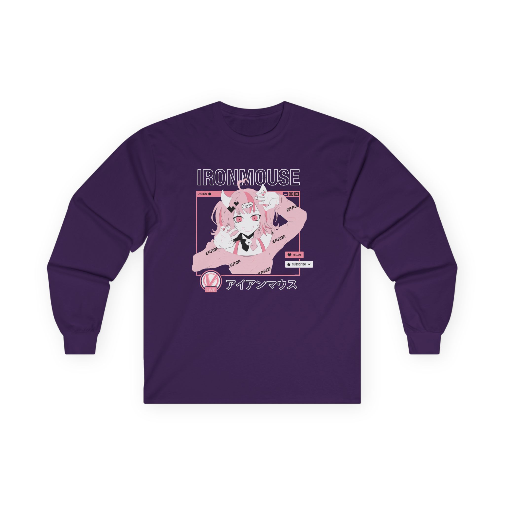 Ironmouse Live Unisex Ultra Cotton Long Sleeve Tee - Image 9
