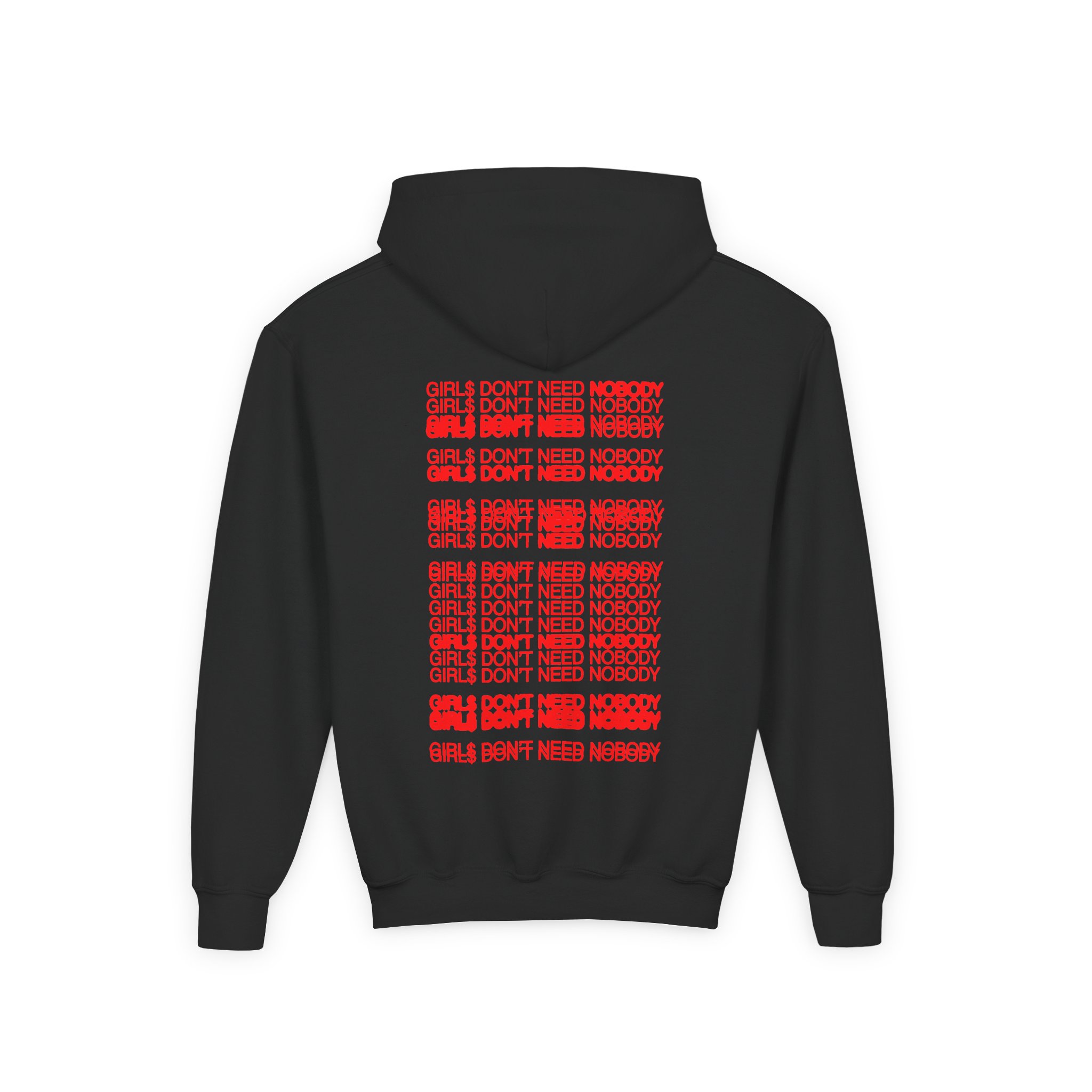 Dom Dolla Don't Need Nobody Repeat Youth Heavy Blend Hooded Sweatshirt - Image 2