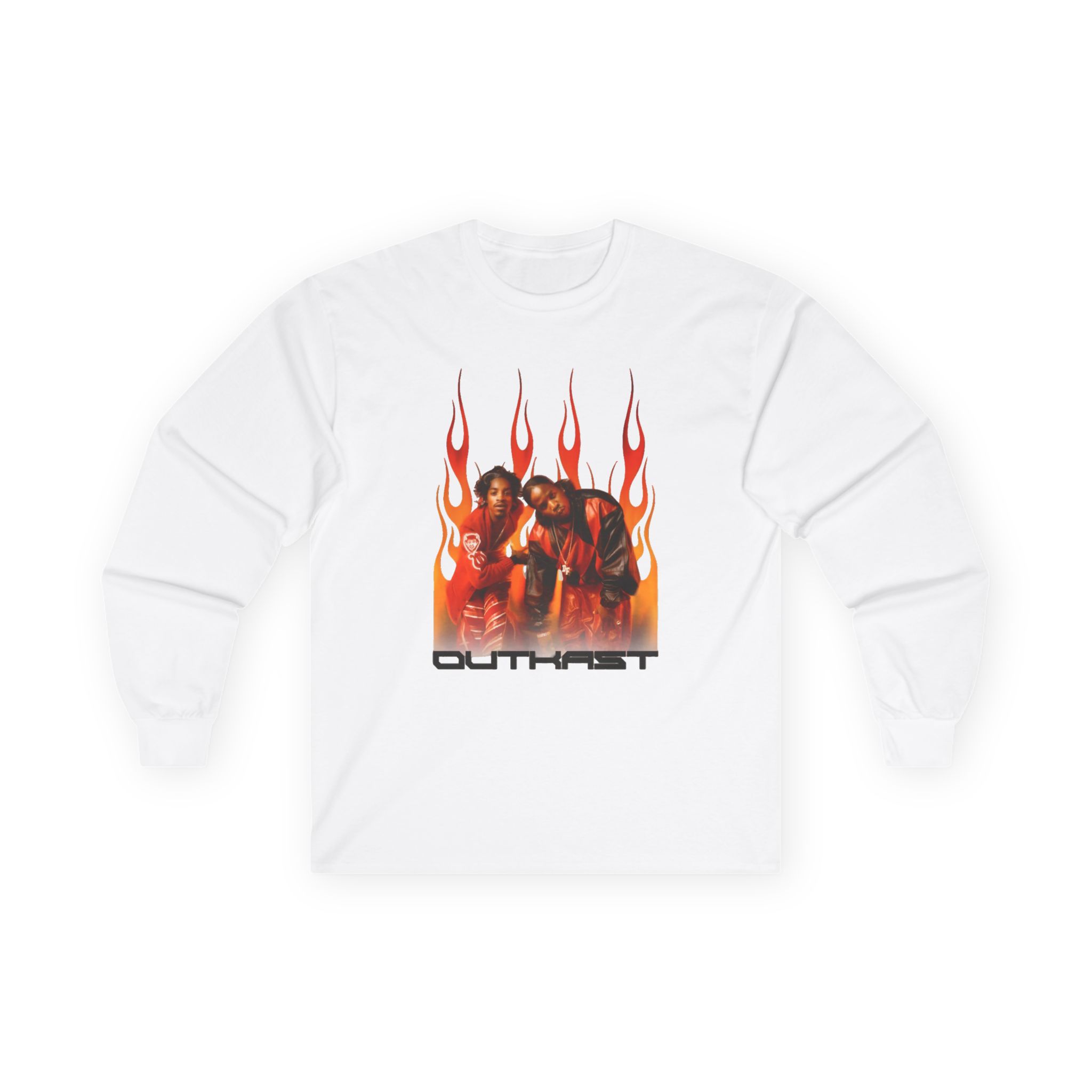 Outkast Flames Unisex Ultra Cotton Long Sleeve Tee