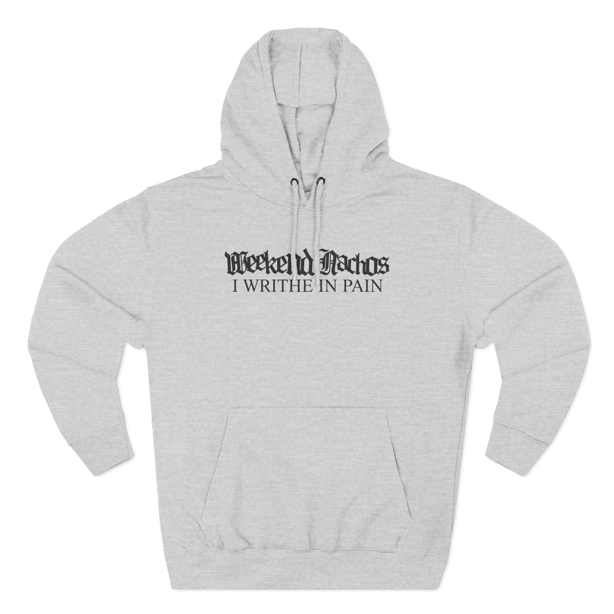 Weekend Nachos Three-Panel Fleece Hoodie - Image 3