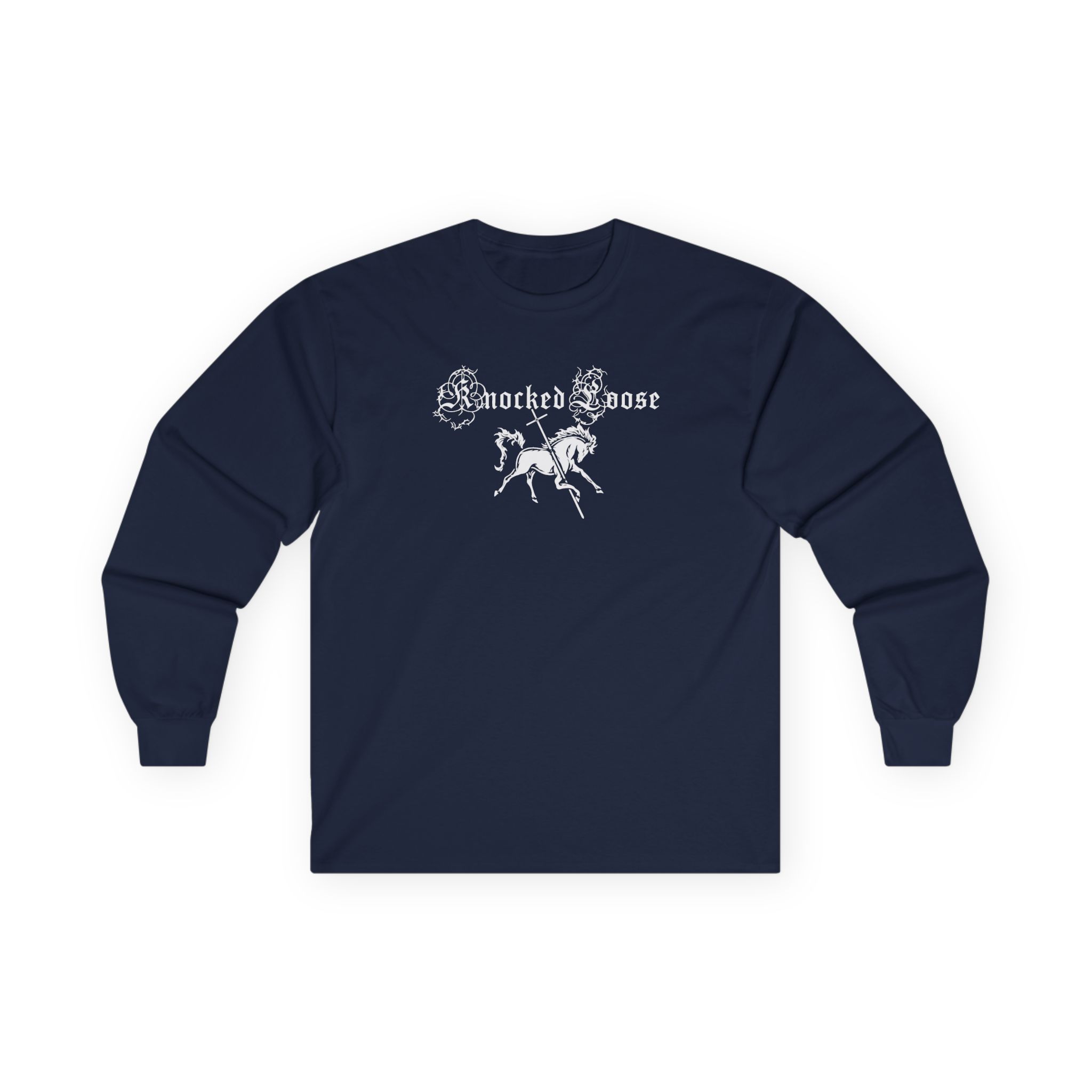 Knocked Loose Horse Cross Unisex Ultra Cotton Long Sleeve Tee - Image 13