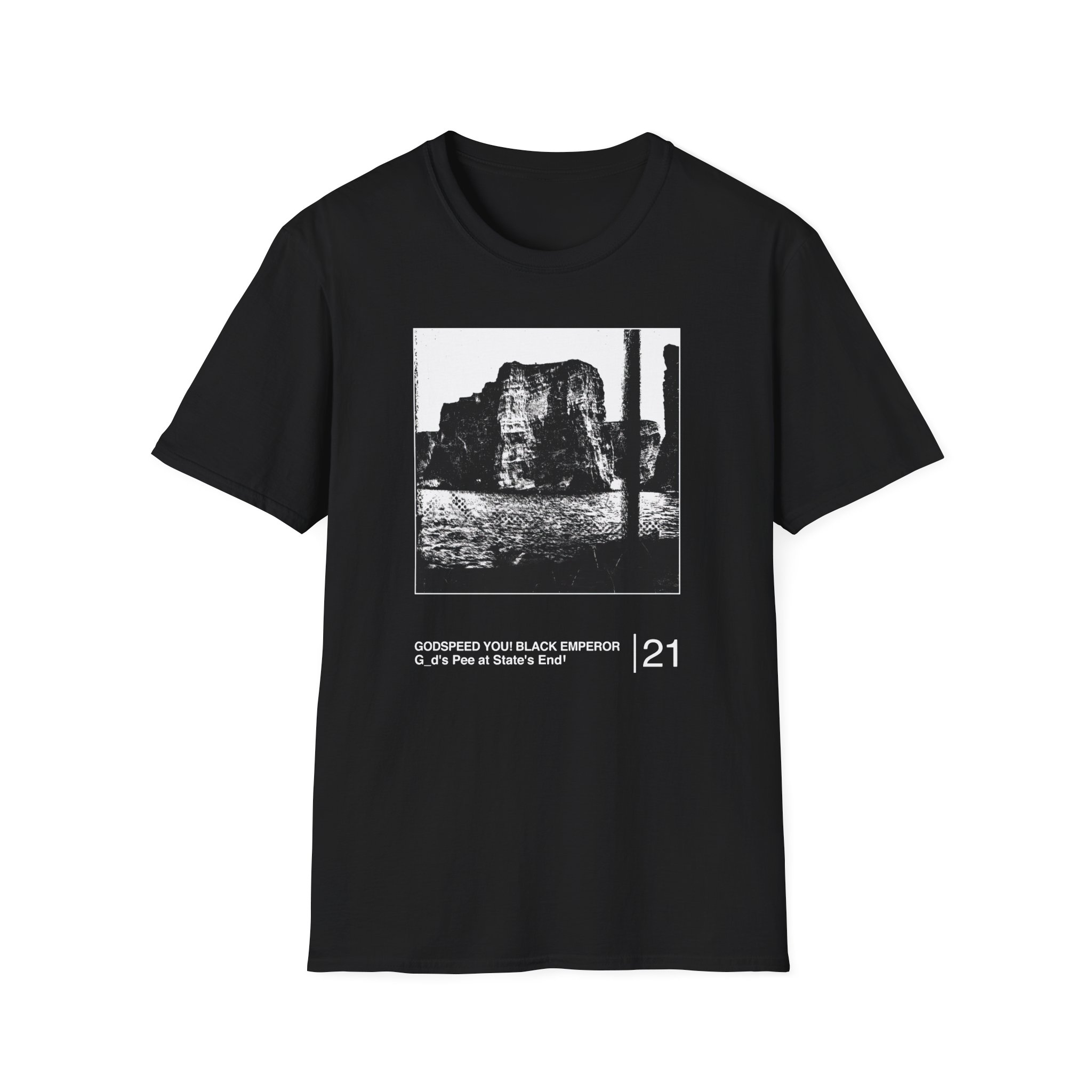 Godspeed You! Black Emperor God's Pee at State's End! Unisex Softstyle T-Shirt
