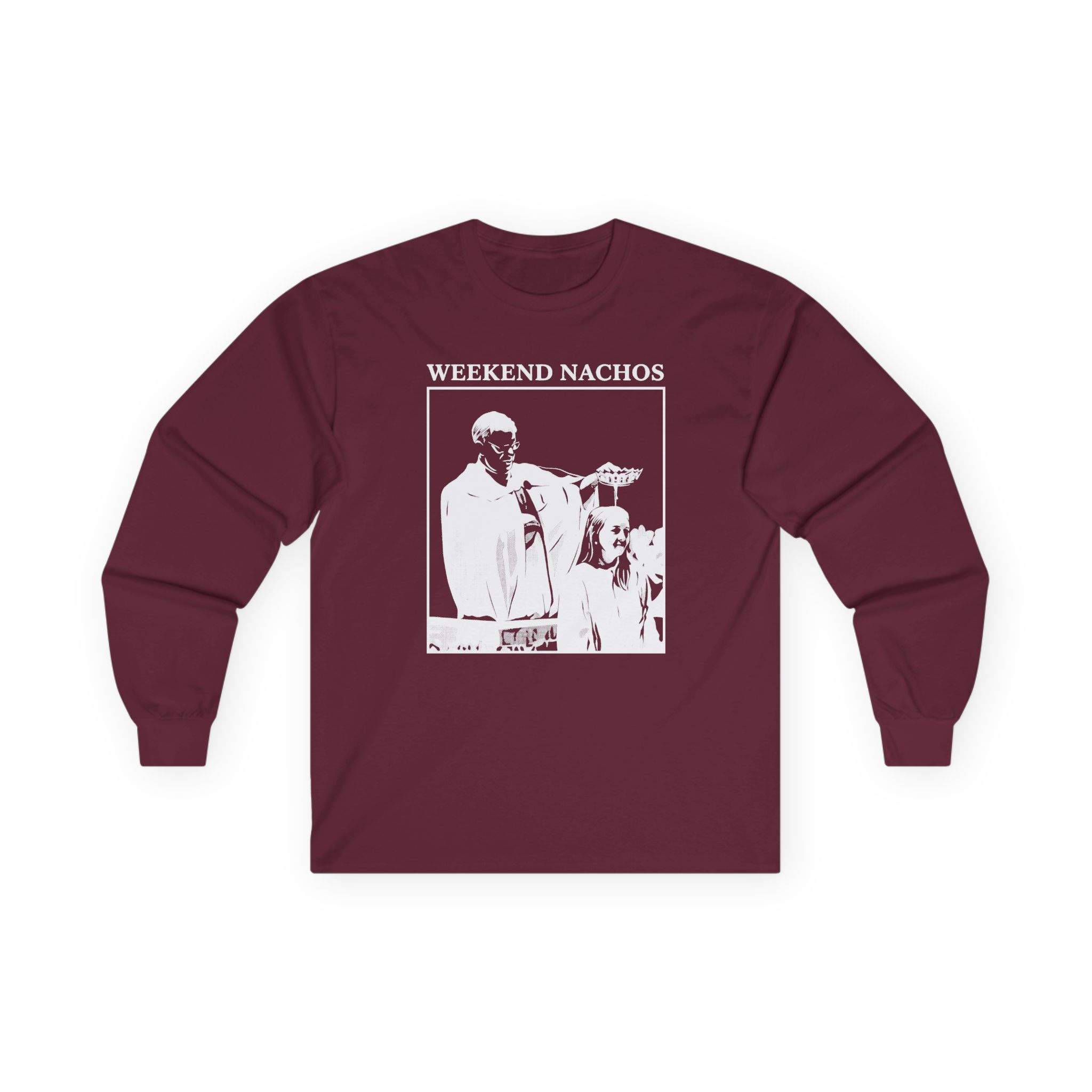 Weekend Nachos Unisex Ultra Cotton Long Sleeve Tee - Image 3