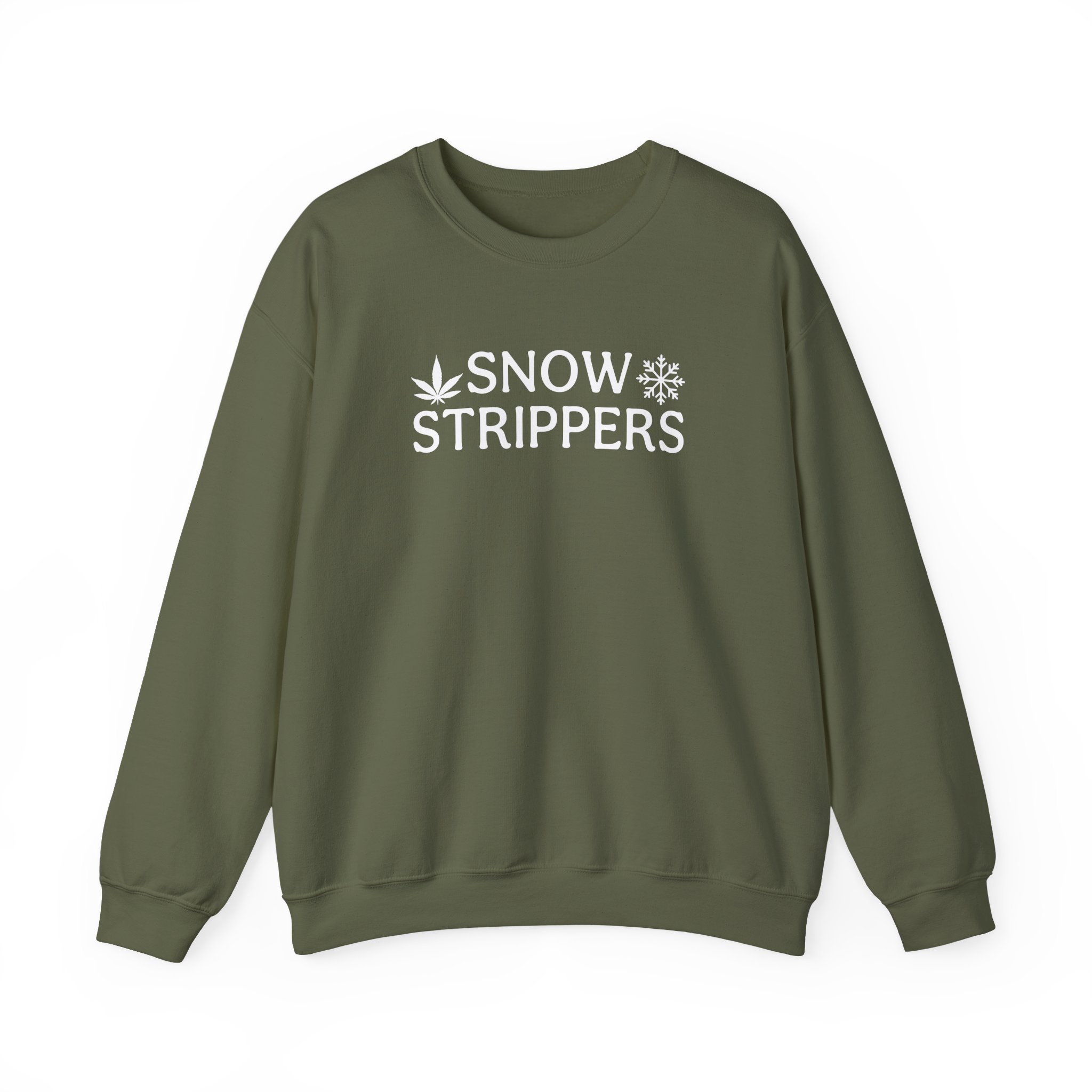 Snow Strippers Unisex Heavy Blend™ Crewneck Sweatshirt - Image 9