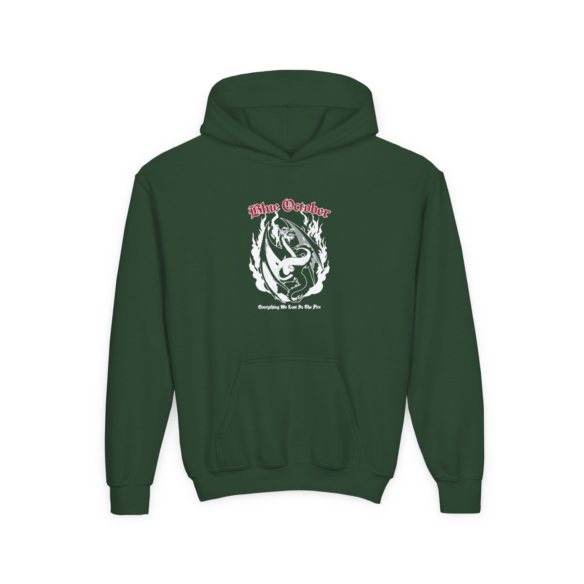 Blue October Ewlitf Dragon Youth Heavy Blend Hooded Sweatshirt - Image 5