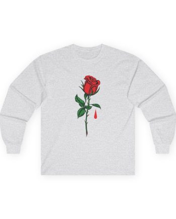 Blue October Big Rose Unisex Ultra Cotton Long Sleeve Tee