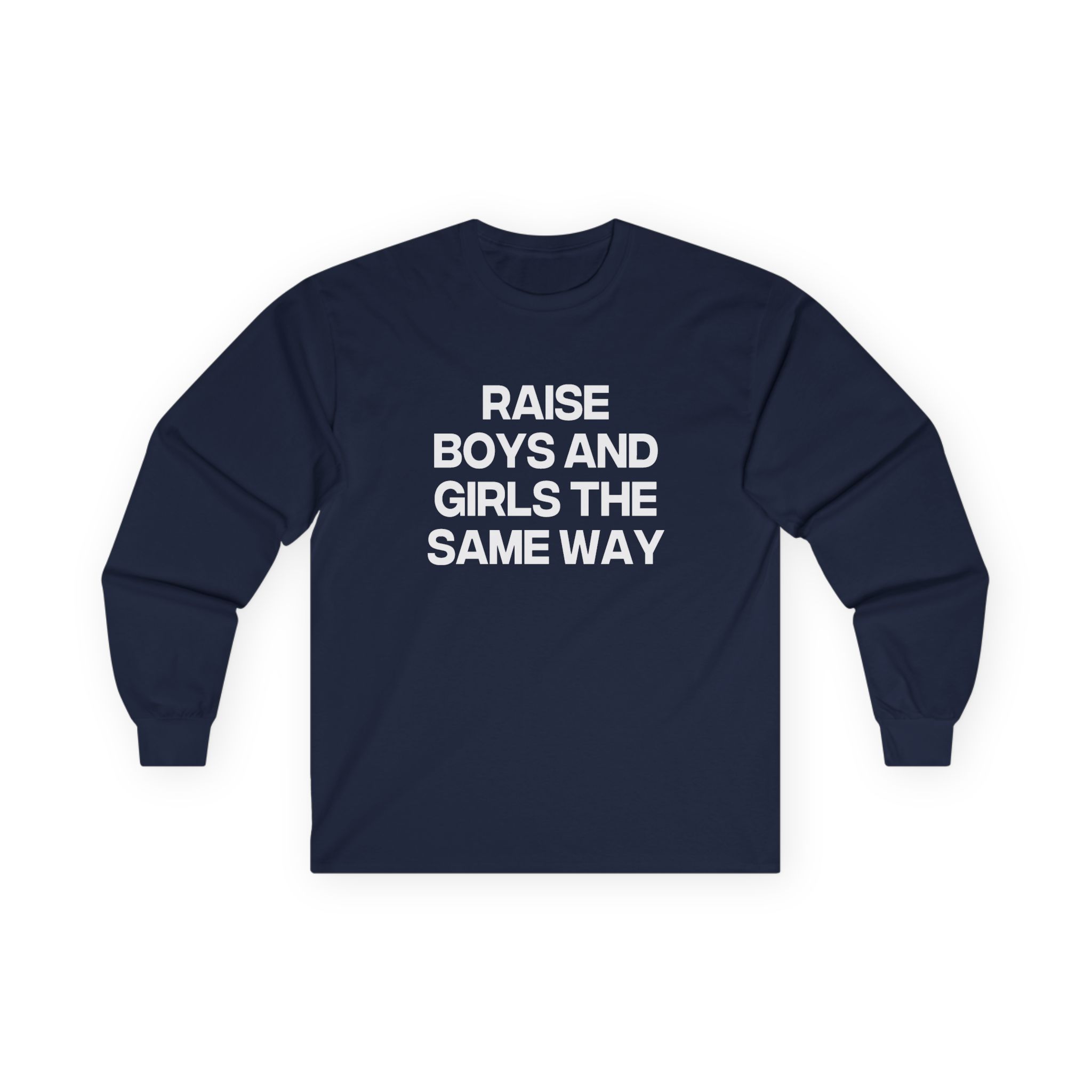 Jenny Holzer Raise the Same Way Unisex Ultra Cotton Long Sleeve Tee - Image 11