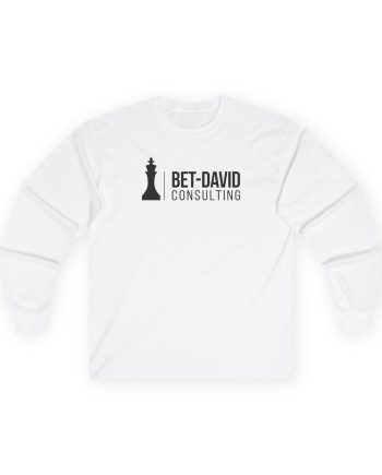 Valuetainment Bet-david Consulting Unisex Ultra Cotton Long Sleeve Tee