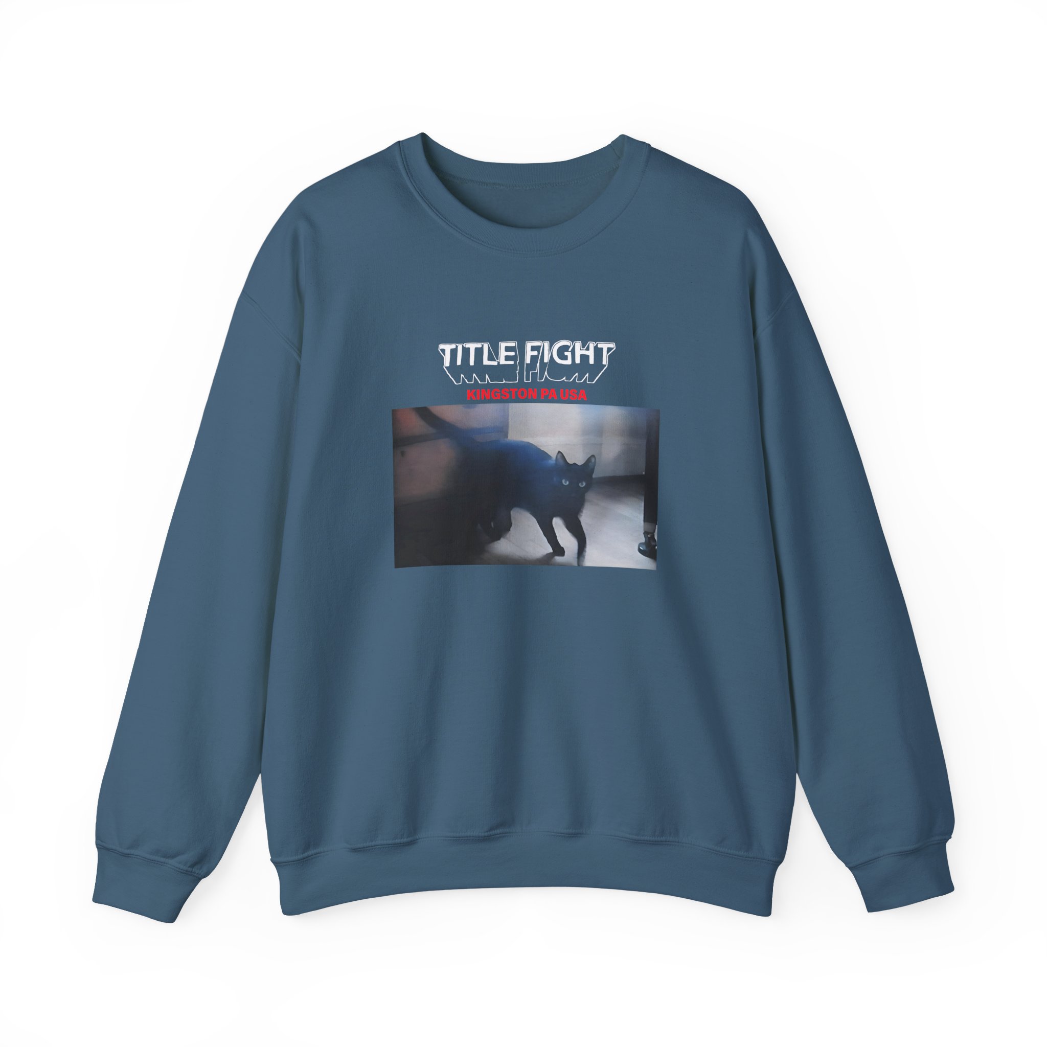 Cold Cuts Title Fight Kingston Cat Unisex Heavy Blend™ Crewneck Sweatshirt - Image 13