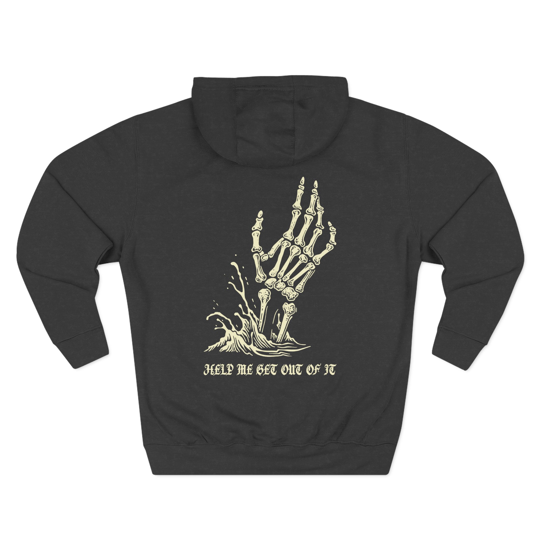 Paleface Swiss Help Me Get Out of It Three-Panel Fleece Hoodie - Image 4