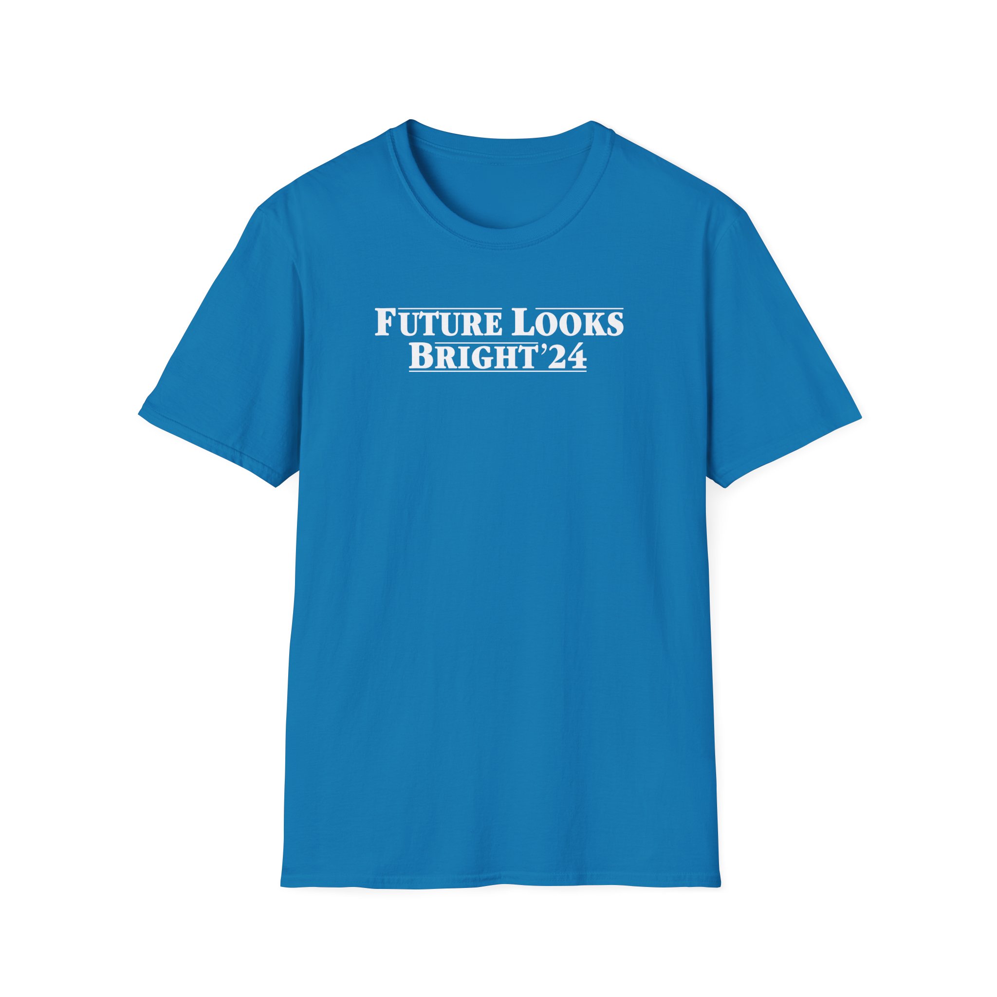 Valuetainment Future Looks Bright 24 Unisex Softstyle T-Shirt - Image 13