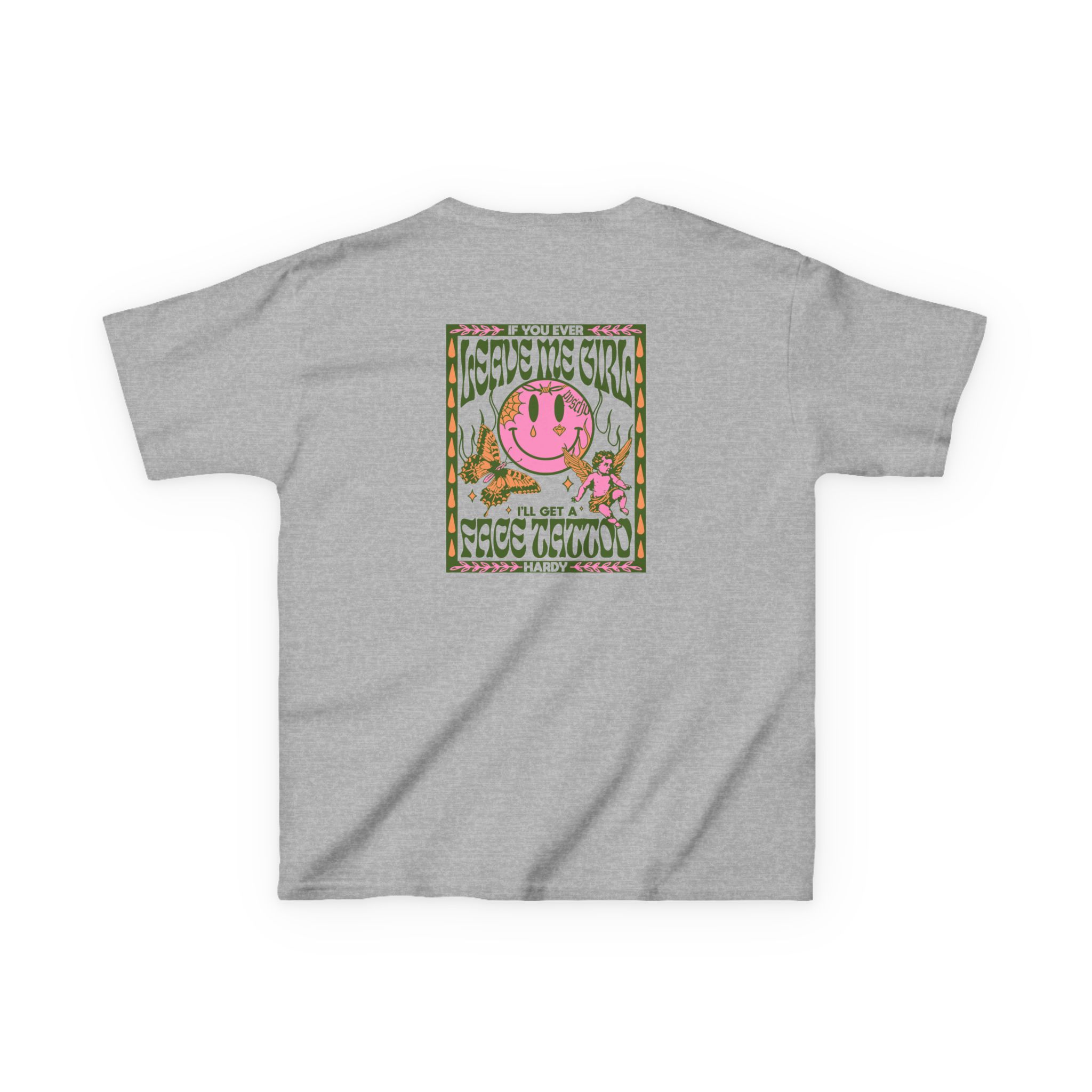 Hd if You Ever Leave Me Kids Heavy Cotton™ Tee - Image 6