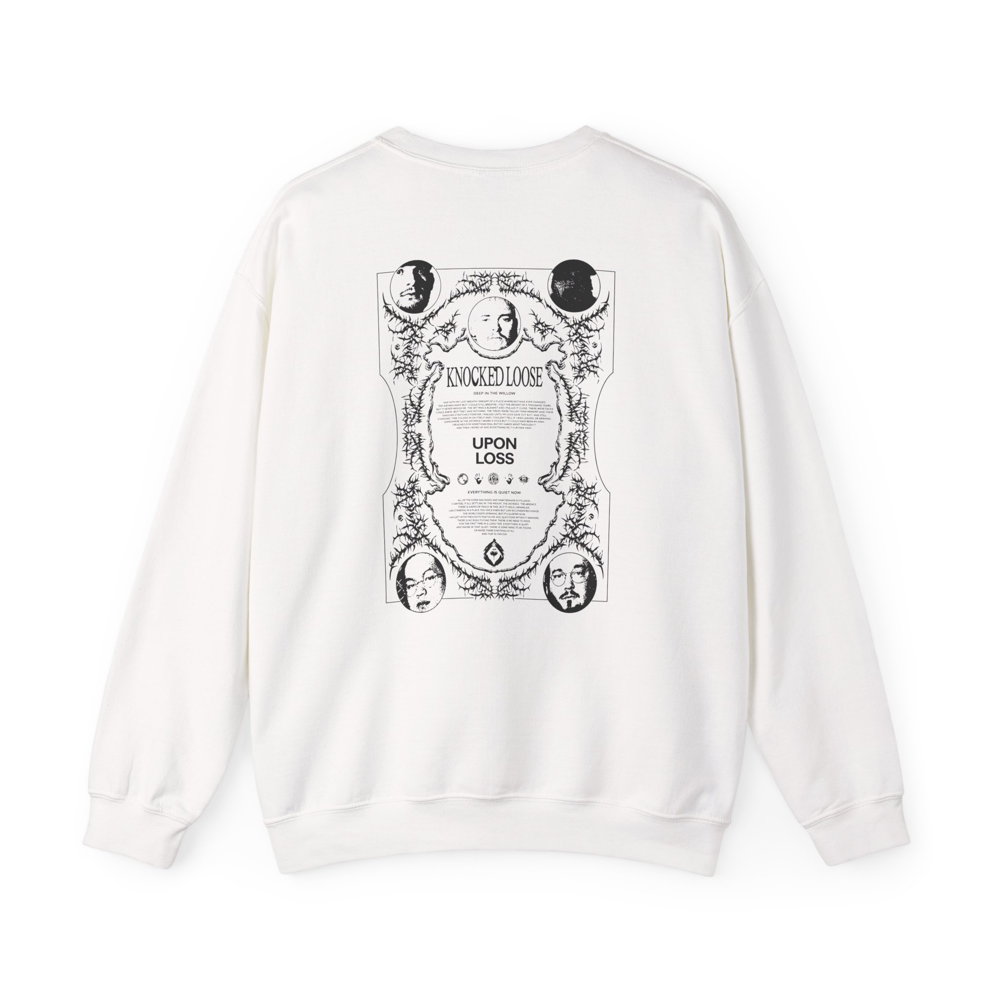 Knocked Loose Upon Loss Wolves Unisex Heavy Blend™ Crewneck Sweatshirt - Image 2