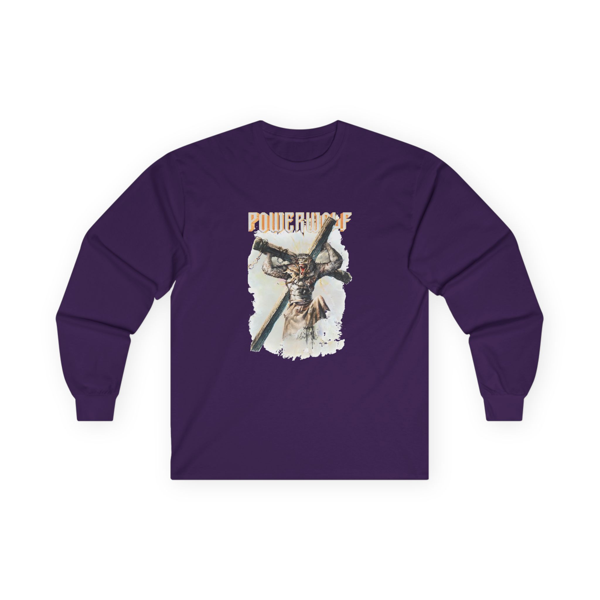 Powerwolf interlude Unisex Ultra Cotton Long Sleeve Tee - Image 7