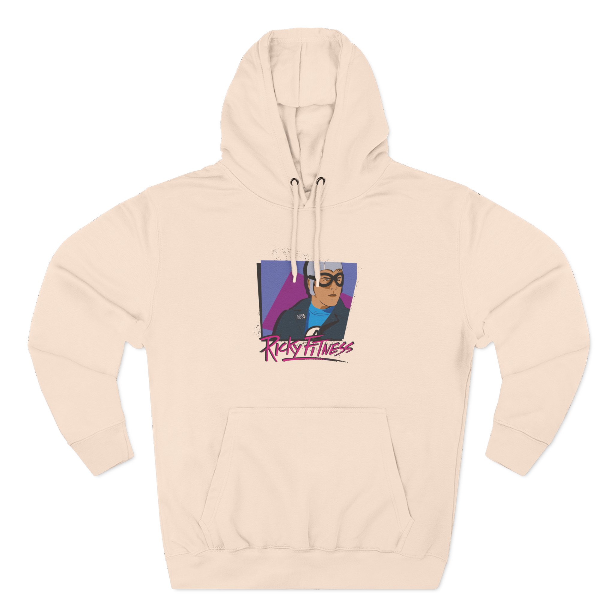 The Aquabats Ricky Fitness Soul Cool Three-Panel Fleece Hoodie - Image 7