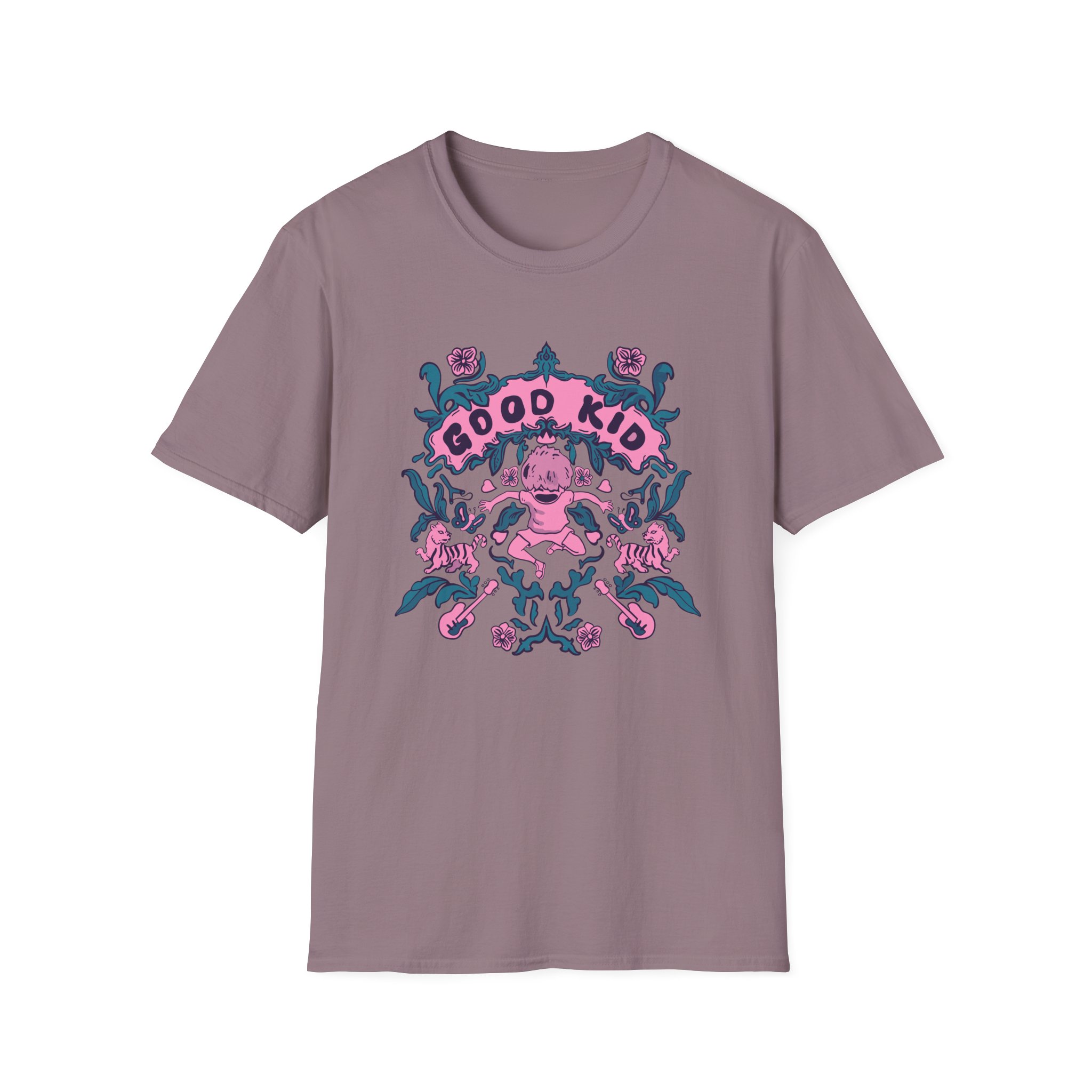 Good Kid Mirror World Unisex Softstyle T-Shirt - Image 27