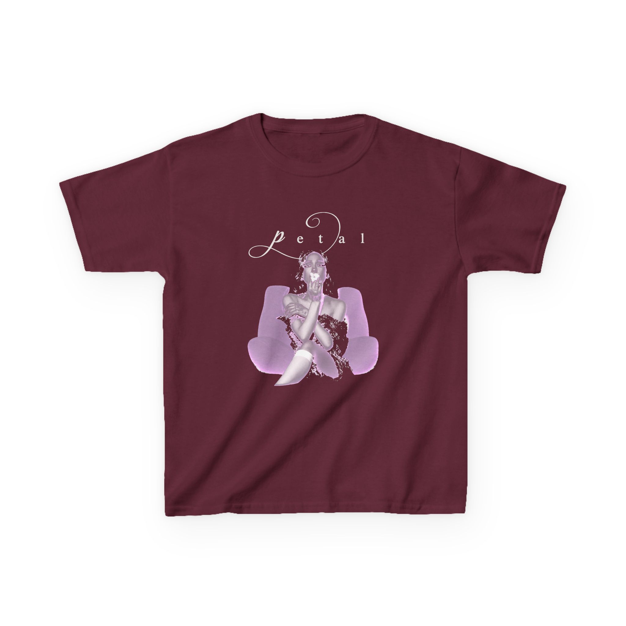 AG petal script Kids Heavy Cotton™ Tee - Image 3