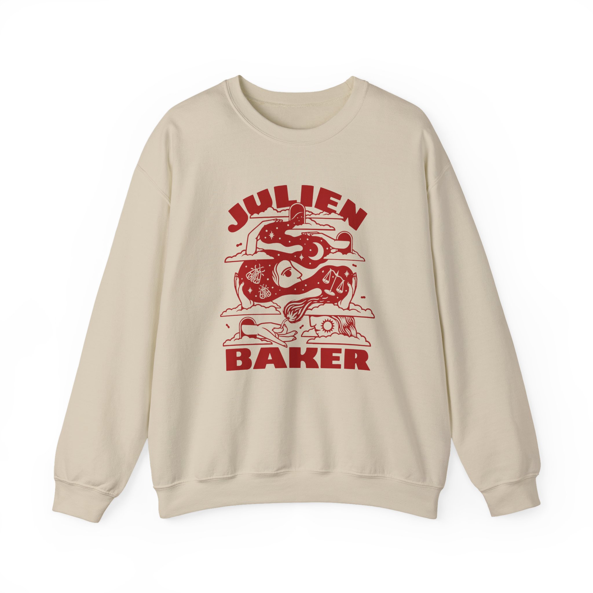 Julien Baker Cloudhead Unisex Heavy Blend™ Crewneck Sweatshirt - Image 7