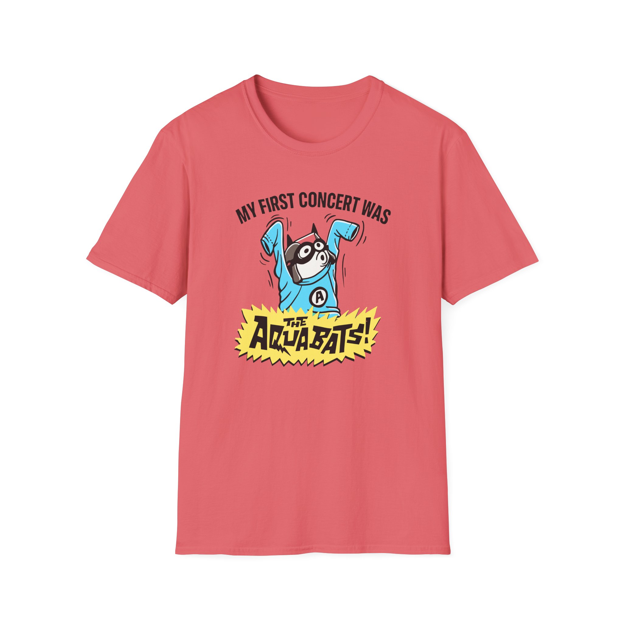 The Aquabats My First Concert Unisex Softstyle T-Shirt - Image 3
