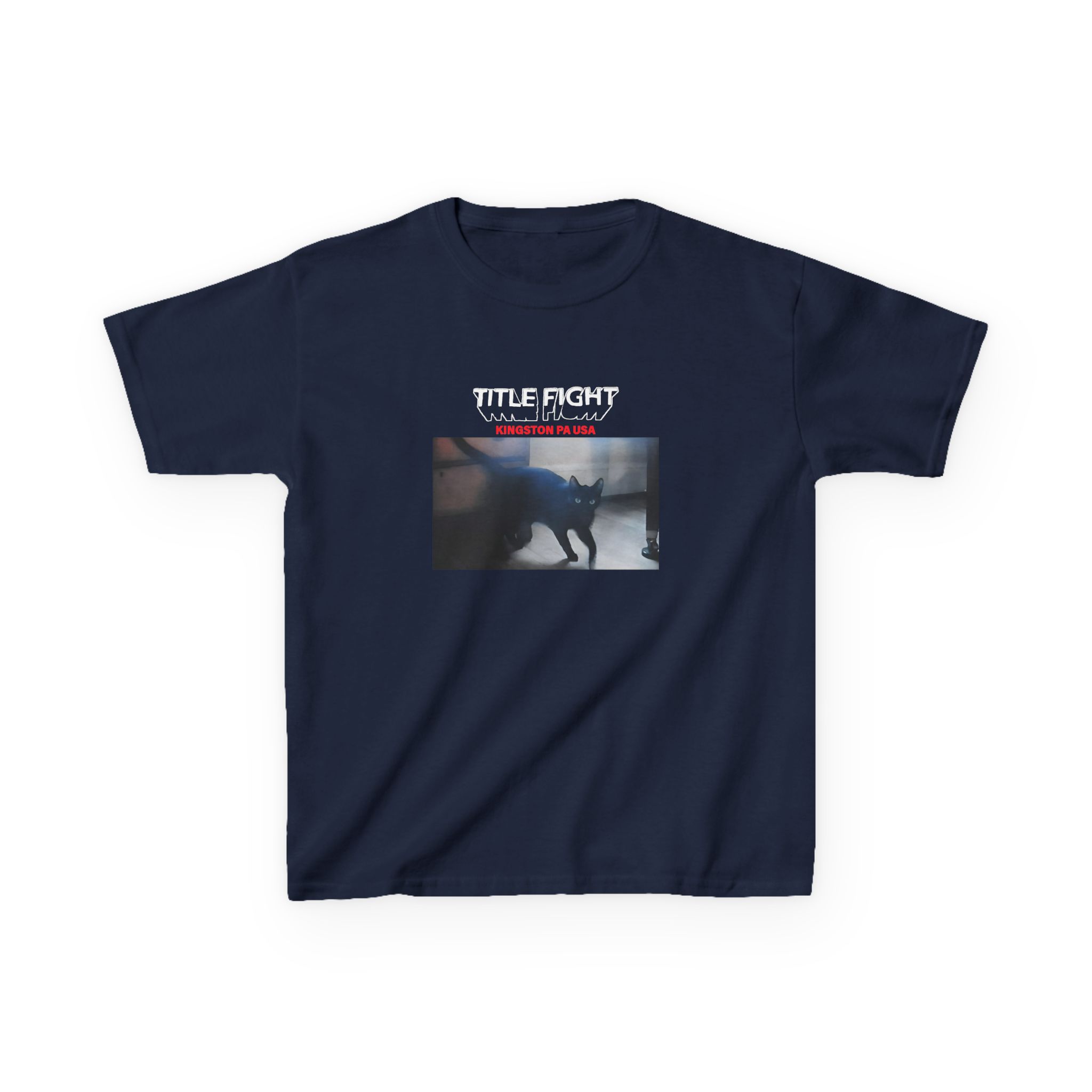 Kids Cold Cuts Title Fight Kingston Cat Heavy Cotton™ Tee - Image 13