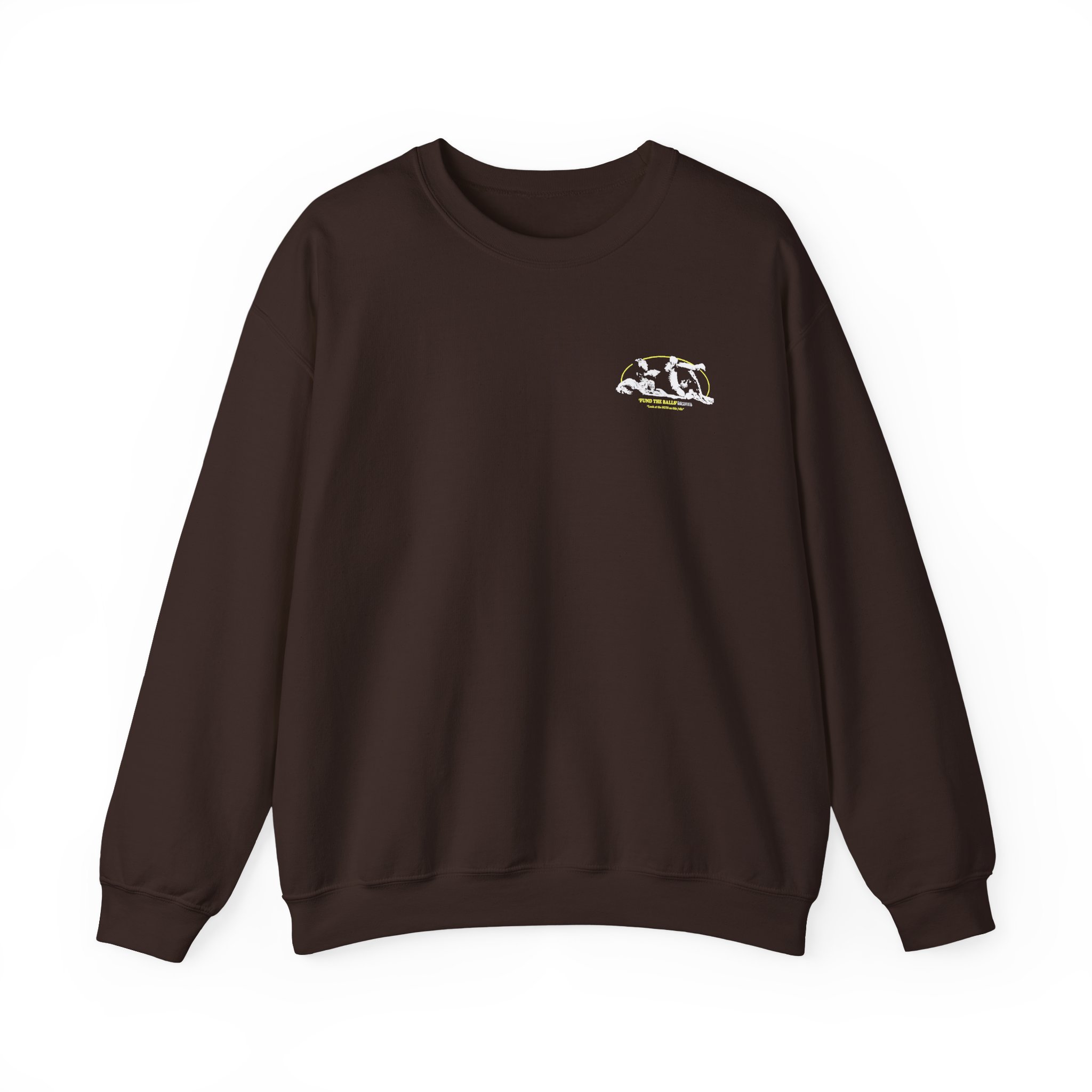 Jschlatt Thunder Balls Fun The Balls Unisex Heavy Blend™ Crewneck Sweatshirt - Image 3