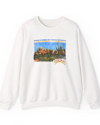 The Eagles Peaceful Easy Feeling Desert Unisex Heavy Blend™ Crewneck Sweatshirt