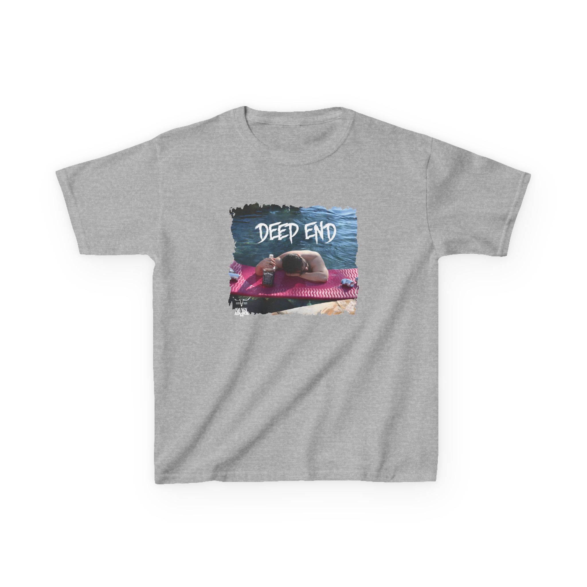 Gavin Adcock Deep End Kids Heavy Cotton™ Tee - Image 5