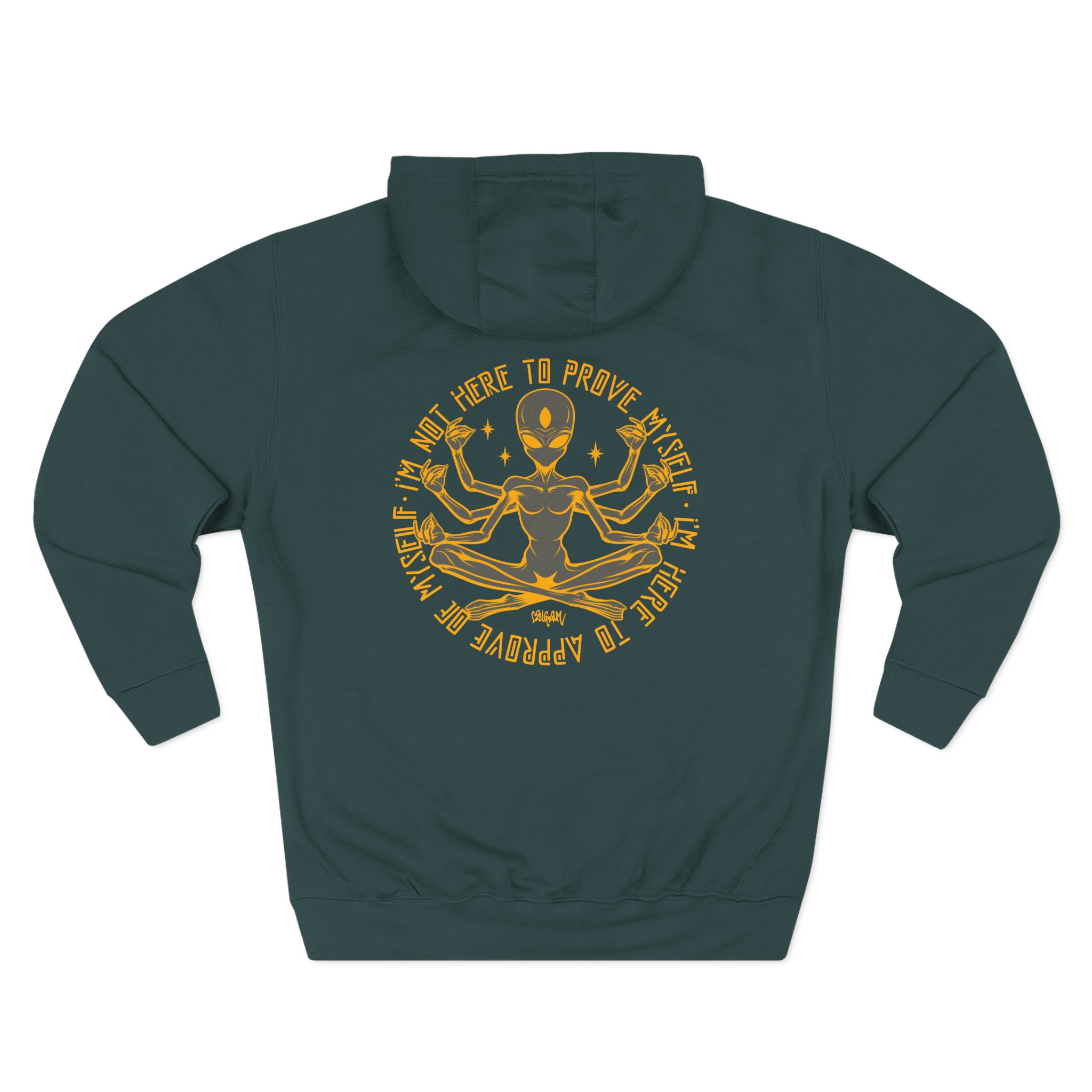 Lsdream Cosmic Upgrade Three-Panel Fleece Hoodie - Image 14