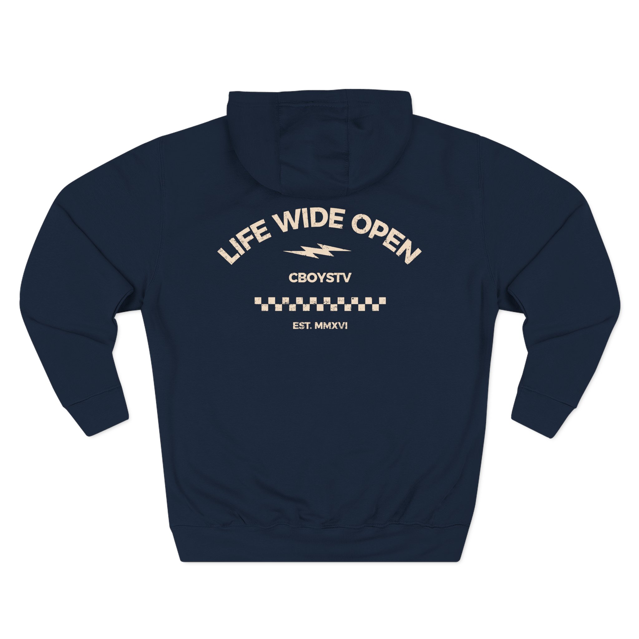Cboystv Checkered Tournament Three-Panel Fleece Hoodie - Image 12
