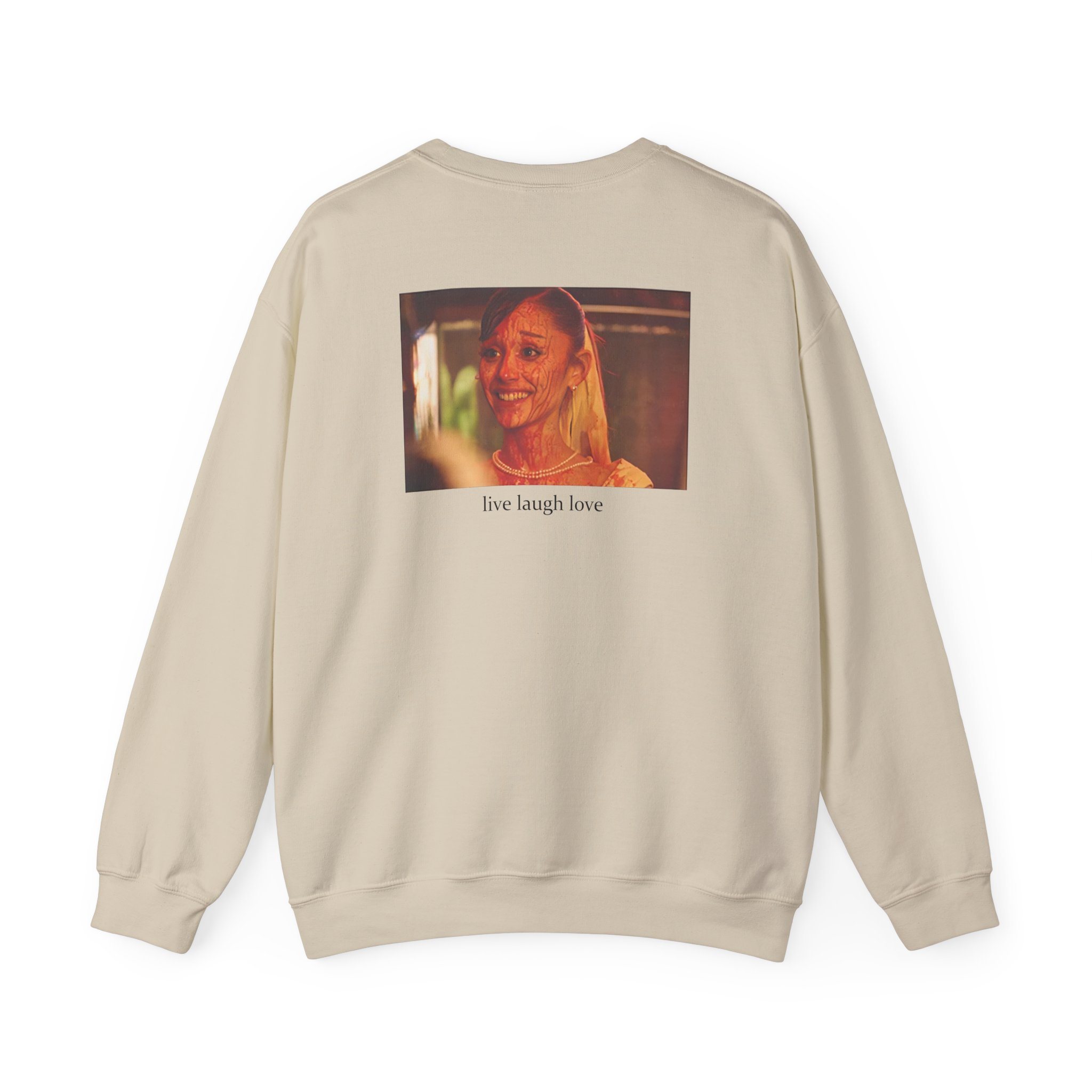 AG petal live laugh love Unisex Heavy Blend™ Crewneck Sweatshirt - Image 6