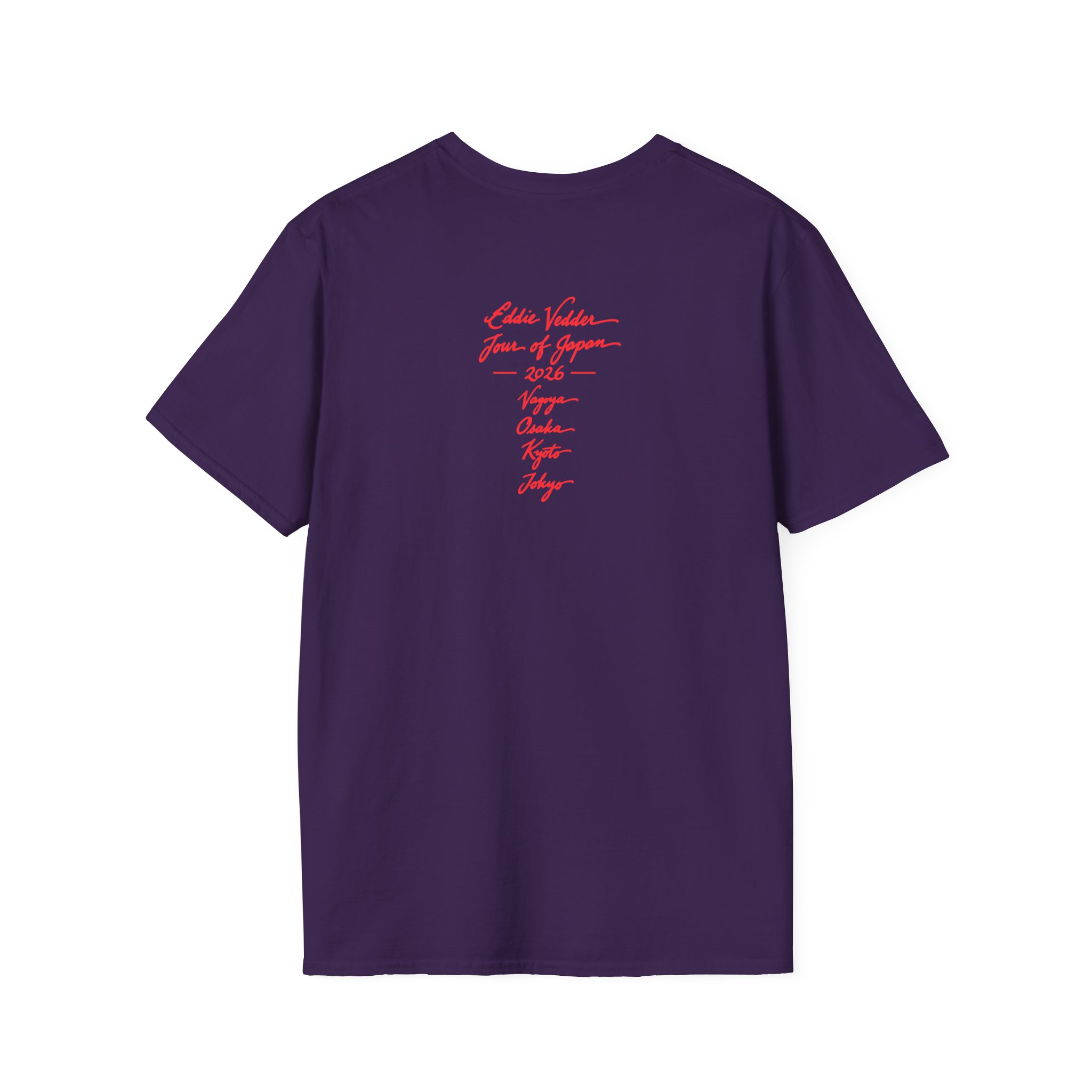 Eddie Vedder Flag Unisex Softstyle T-Shirt - Image 12
