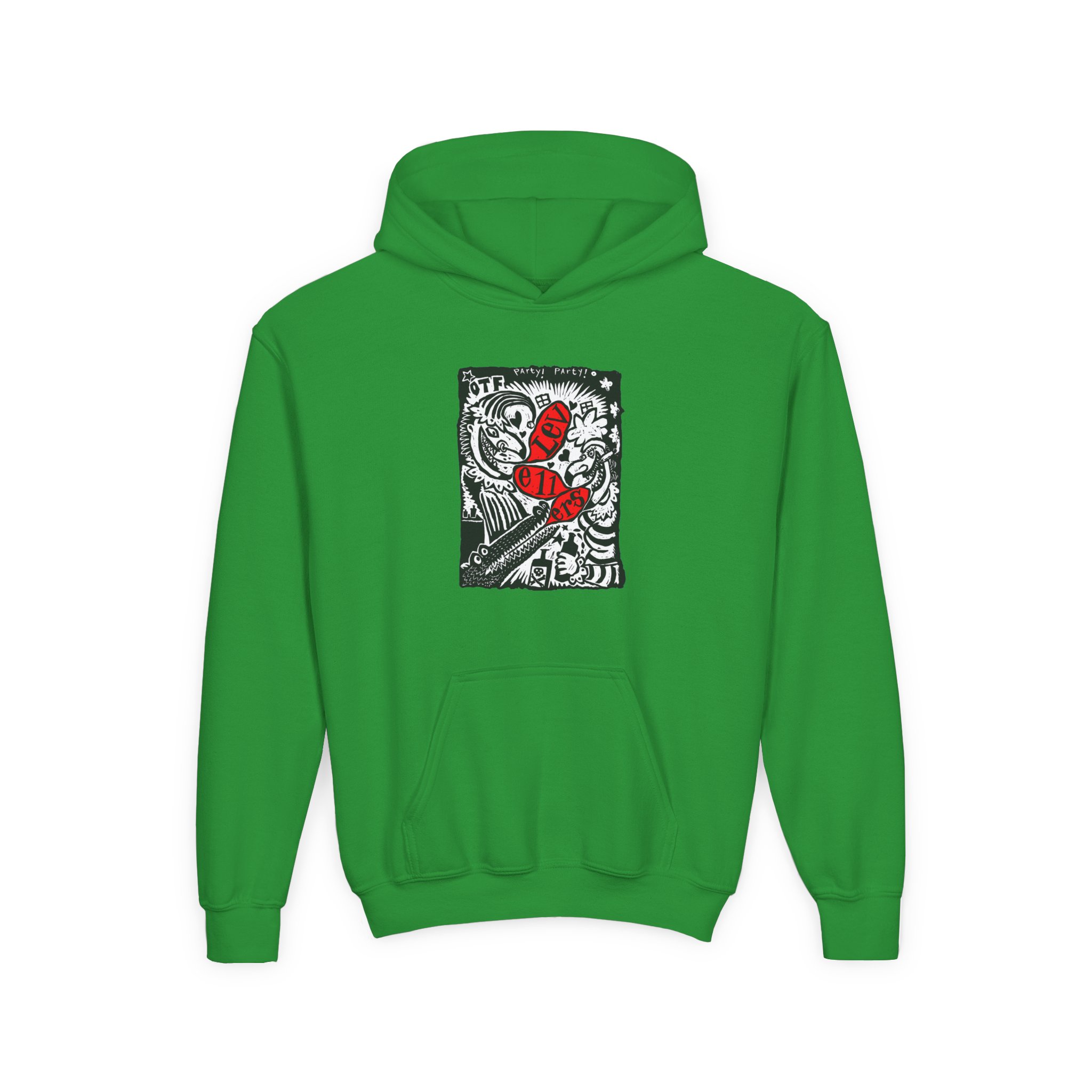 Levellers Party Party Youth Heavy Blend Hooded Sweatshirt