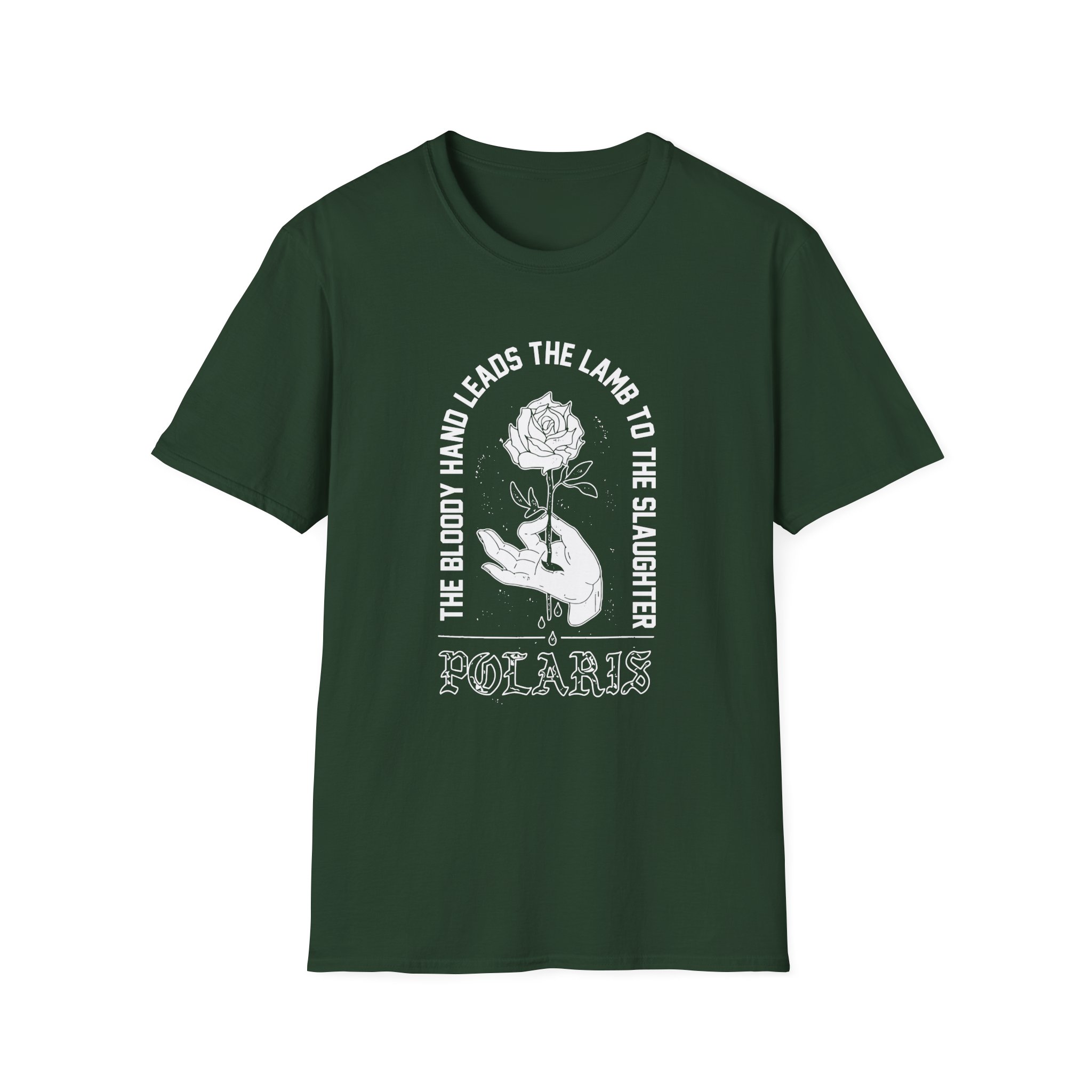 Polaris Bloody Hand Unisex Softstyle T-Shirt - Image 9