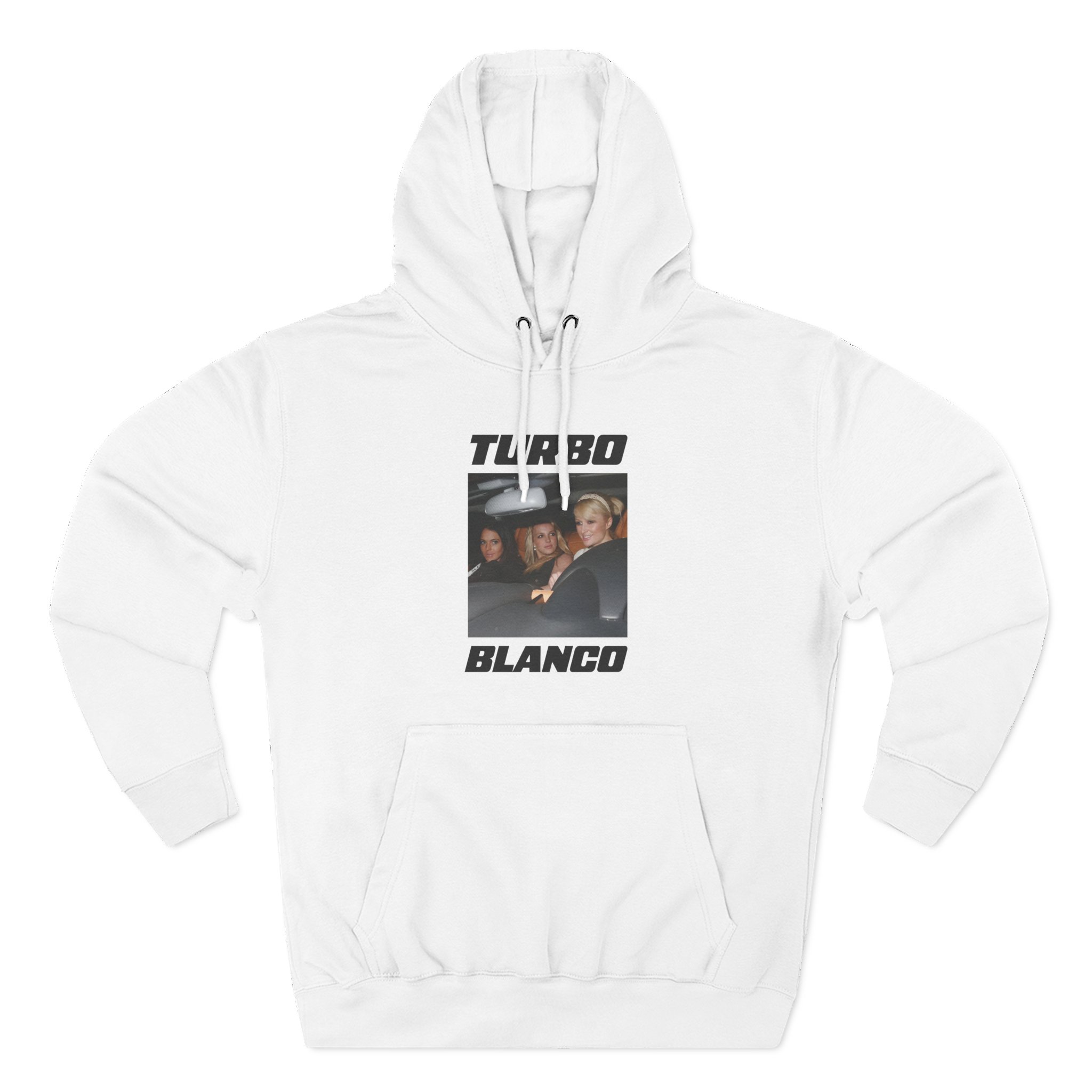 Chris Lorenzo Turbo Blanco Three-Panel Fleece Hoodie