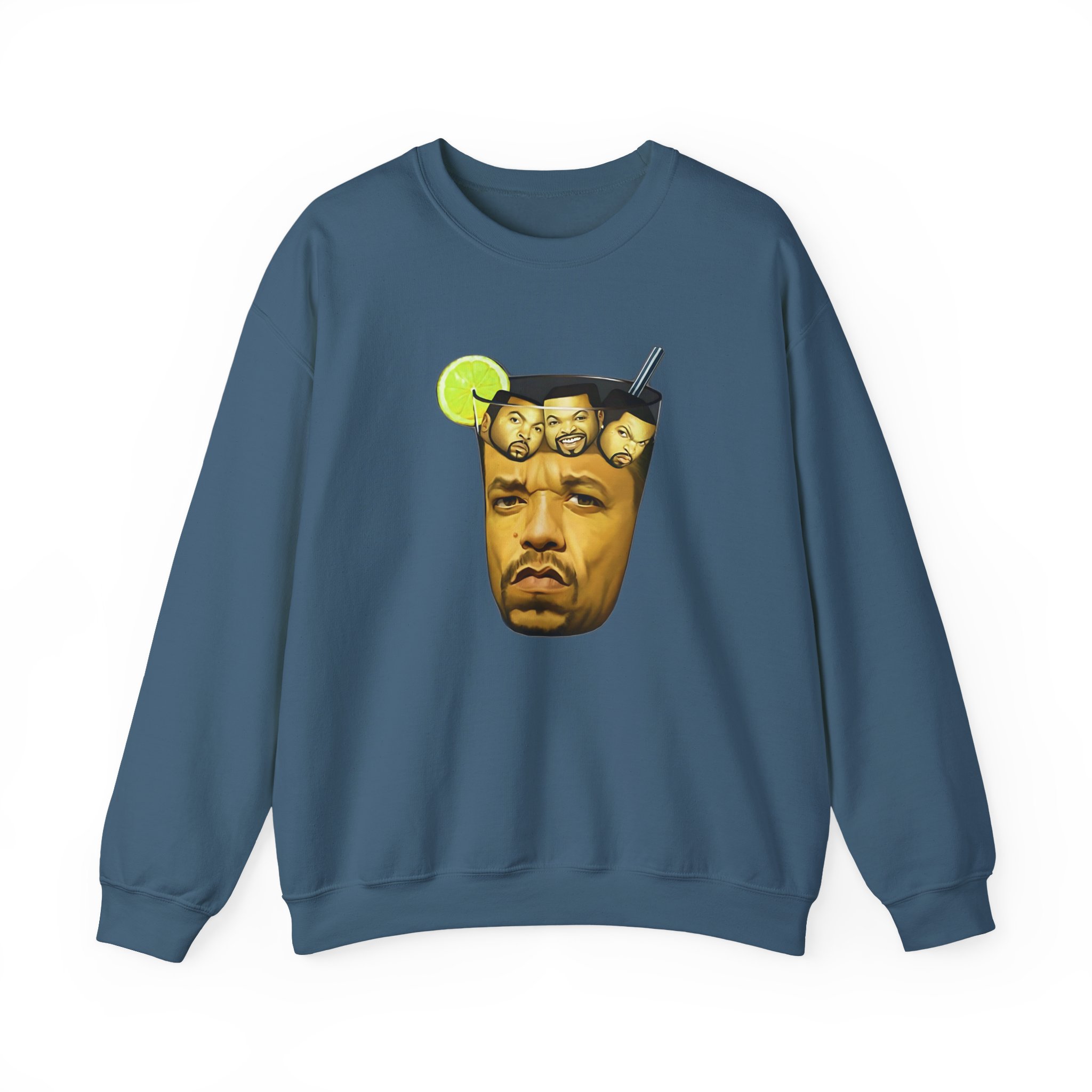 Ice Cube In Iced Tea Unisex Heavy Blend™ Crewneck Sweatshirt - Image 9